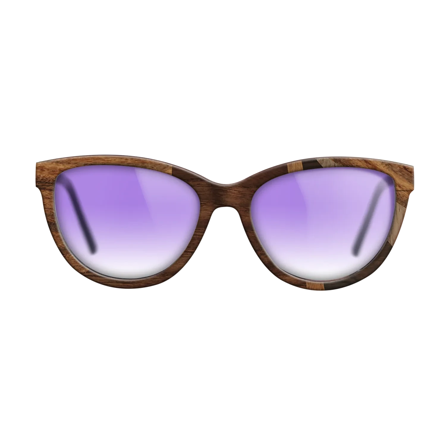 Ziricote Dark Quartered,Santos Rosewood Dark,Walnut: Straight Grain,Walnut Claro Light,Walnut Claro Dark: Fractal - The Maiden - Cat - 1284 - SIRIS wood optic