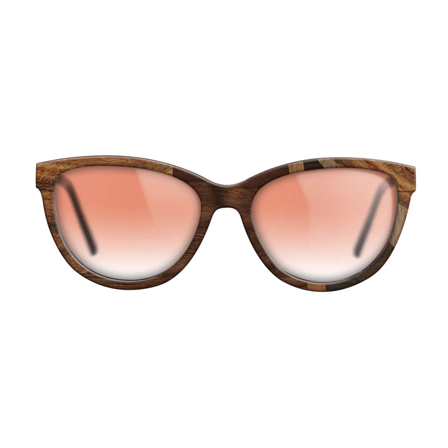 Ziricote Dark Quartered,Santos Rosewood Dark,Walnut: Straight Grain,Walnut Claro Light,Walnut Claro Dark: Fractal - The Maiden - Cat - 1284 - SIRIS wood optic