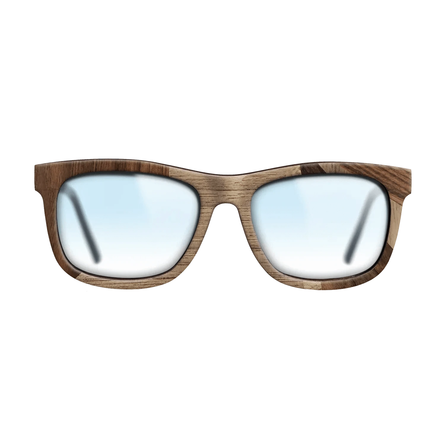 Ziricote Dark Quartered,Walnut: Straight Grain,Kingwood,Wenge,Walnut Claro Dark: Fractal - The Hero - Square - 720 - SIRIS wood optic