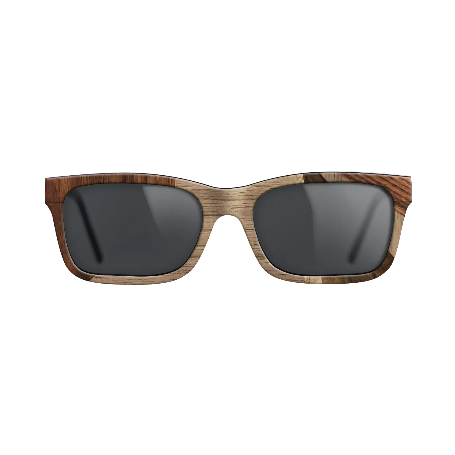 Ziricote Dark Quartered,Walnut: Straight Grain,Kingwood,Wenge,Walnut Claro Dark: Fractal - The Sage - Rectangle - 720 - SIRIS wood optic