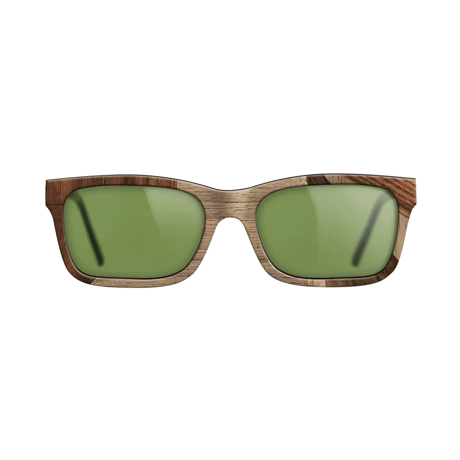 Ziricote Dark Quartered,Walnut: Straight Grain,Kingwood,Wenge,Walnut Claro Dark: Fractal - The Sage - Rectangle - 720 - SIRIS wood optic