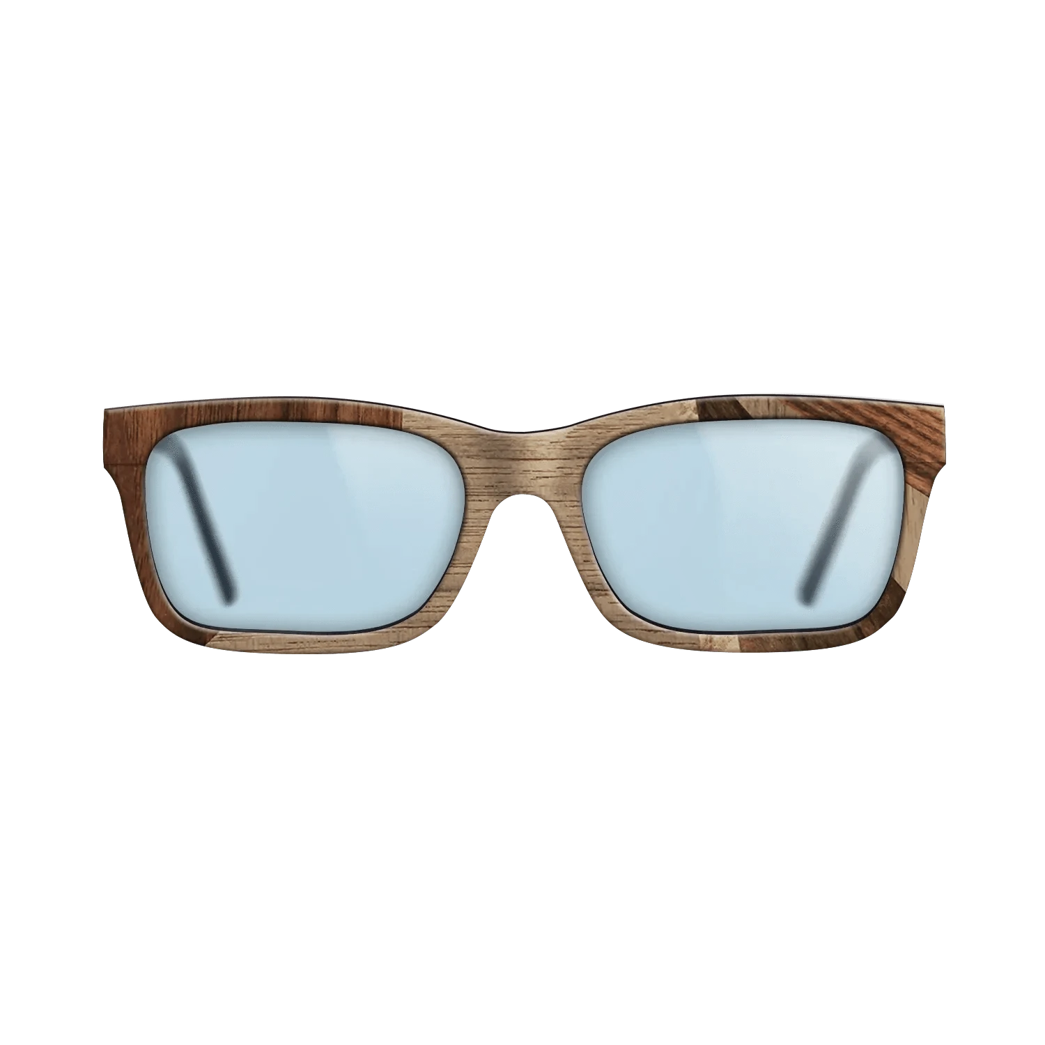 Ziricote Dark Quartered,Walnut: Straight Grain,Kingwood,Wenge,Walnut Claro Dark: Fractal - The Sage - Rectangle - 720 - SIRIS wood optic