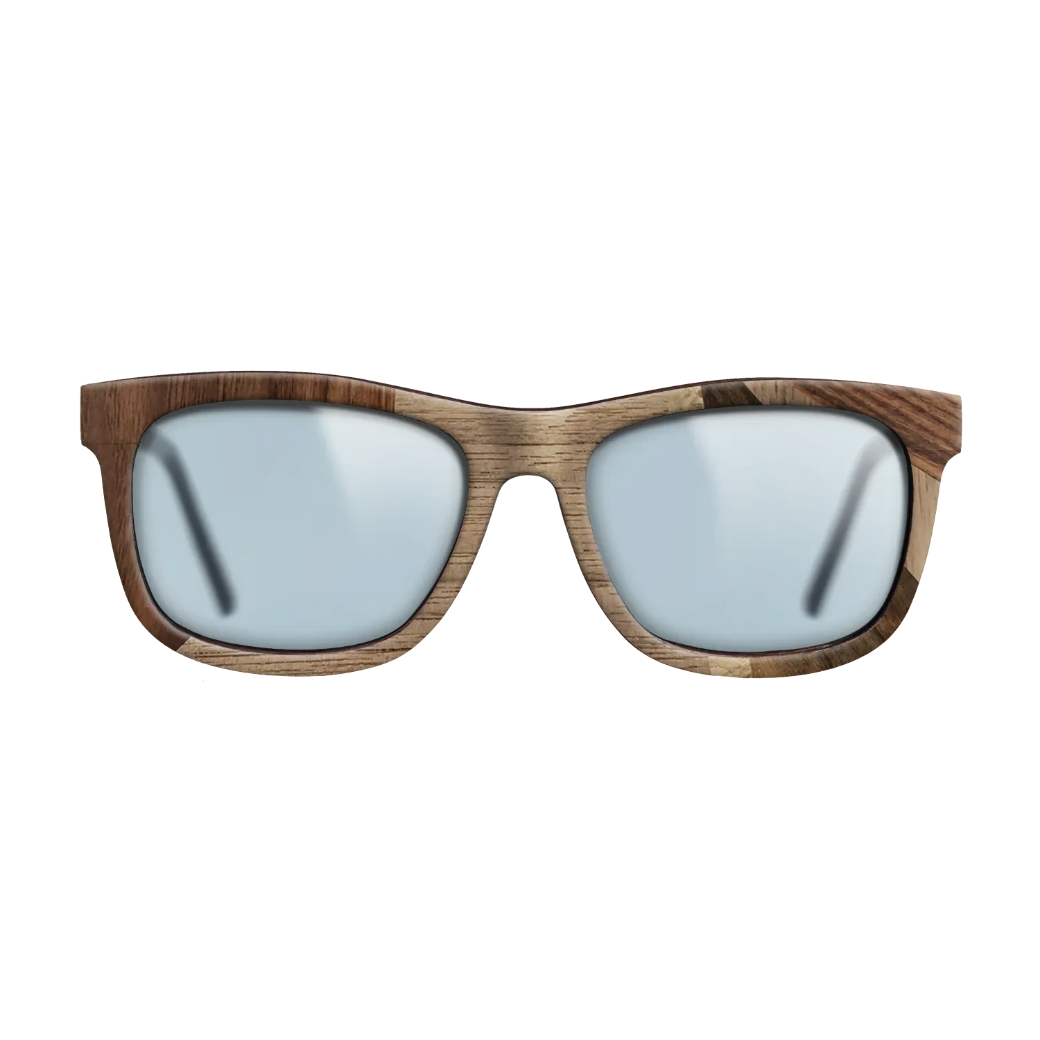 Ziricote Dark Quartered,Walnut: Straight Grain,Kingwood,Wenge,Walnut Claro Dark: Fractal - The Hero - Square - 720 - SIRIS wood optic