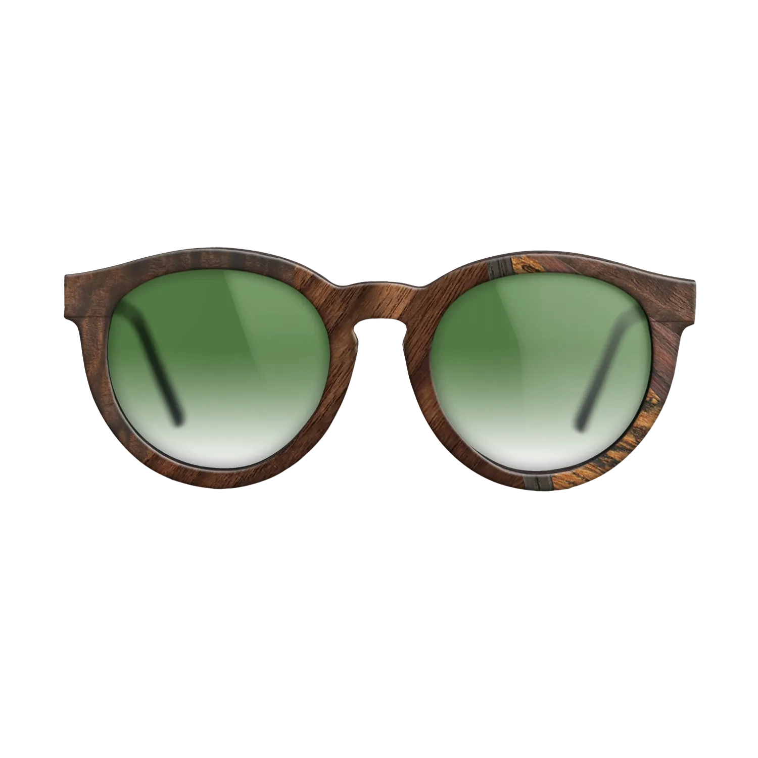 Santos Rosewood Dark,Fumed Oak,Bocote,Walnut Claro Dark,Fumed Eucalyptus: Mosaic - The Rebel - Round - 711 - SIRIS wood optic