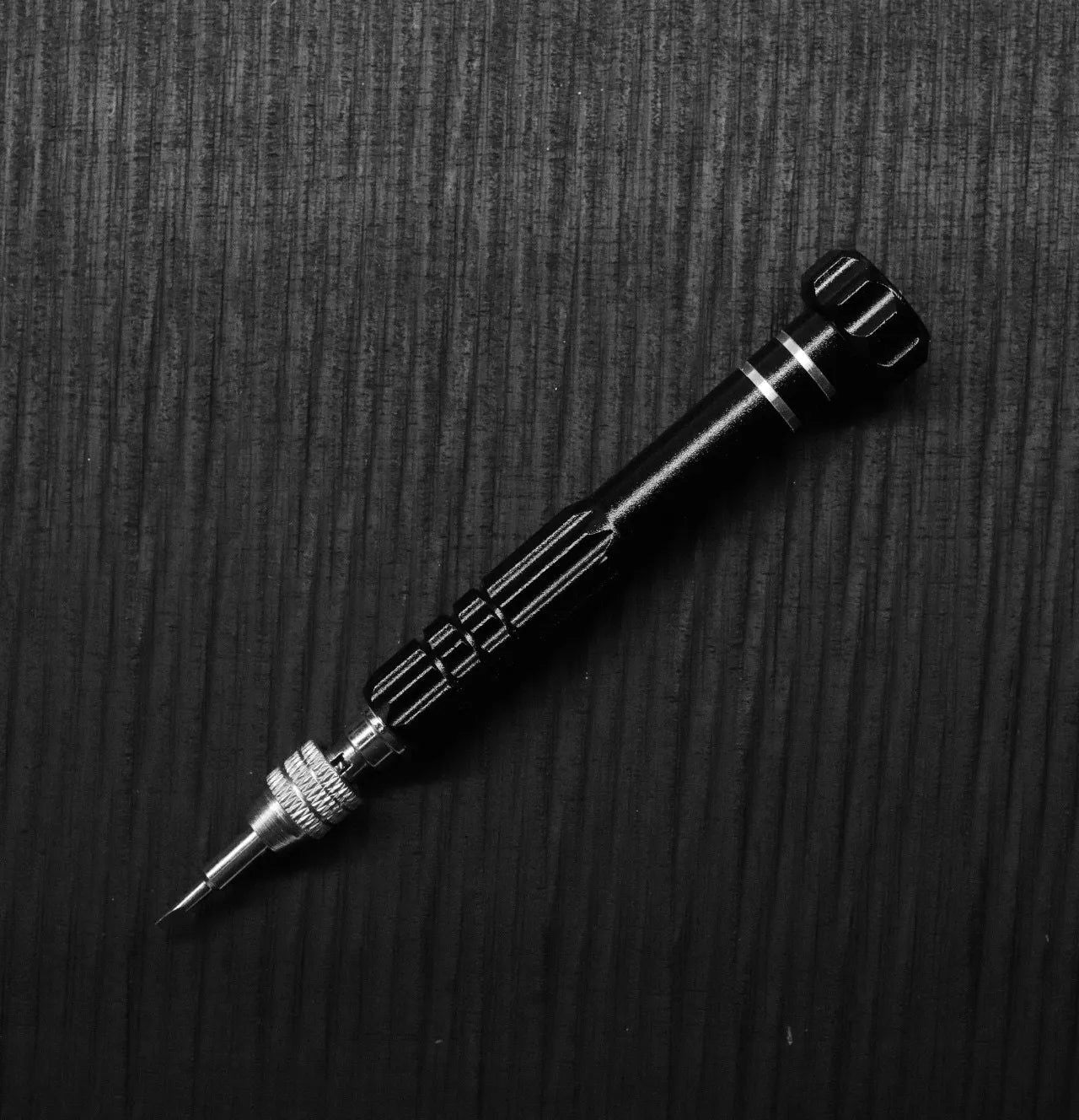 Eyewear Repair Kit - Metal Optical Screwdriver with Hidden Storage - SIRIS wood optic