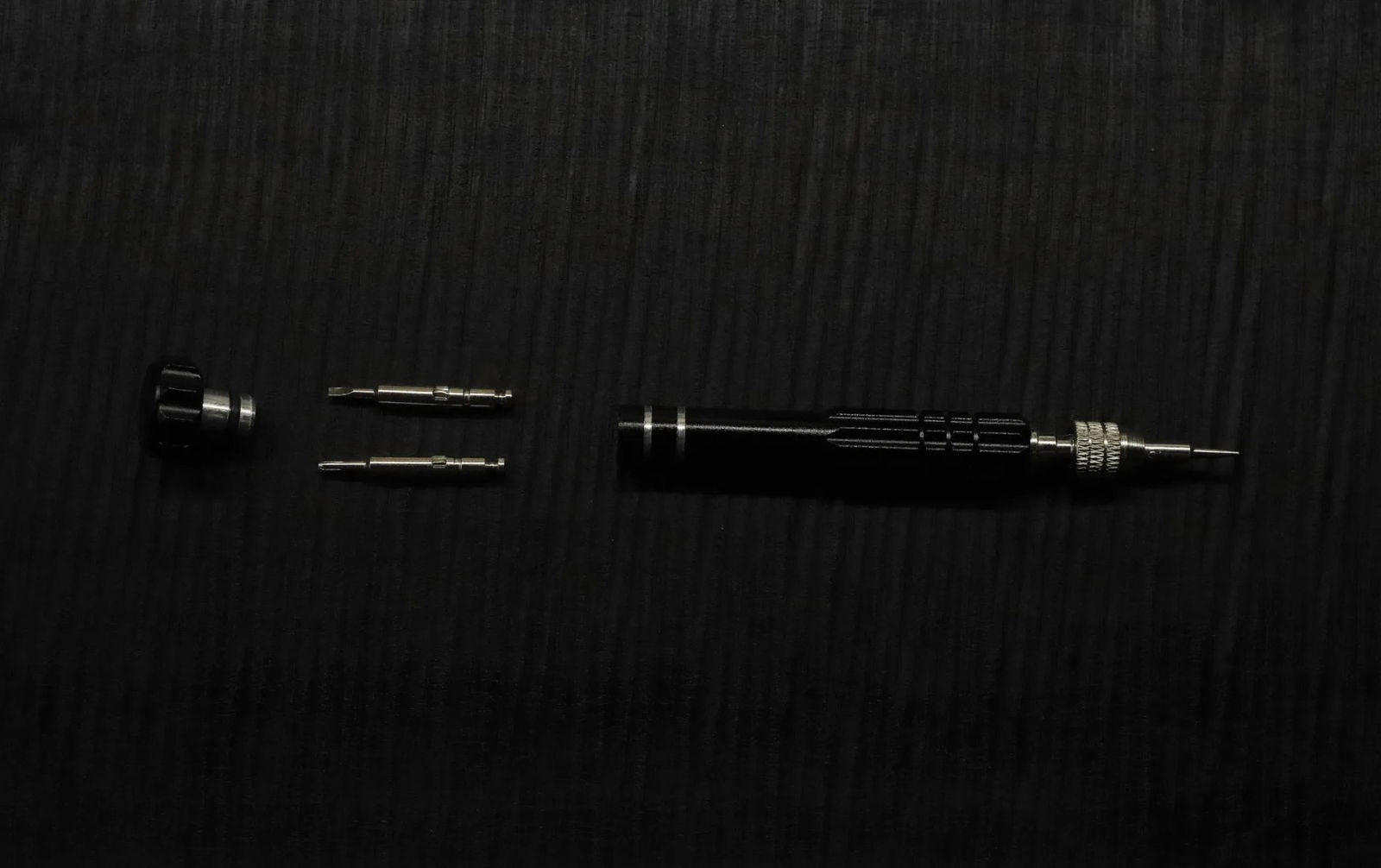 Eyewear Repair Kit - Metal Optical Screwdriver with Hidden Storage - SIRIS wood optic