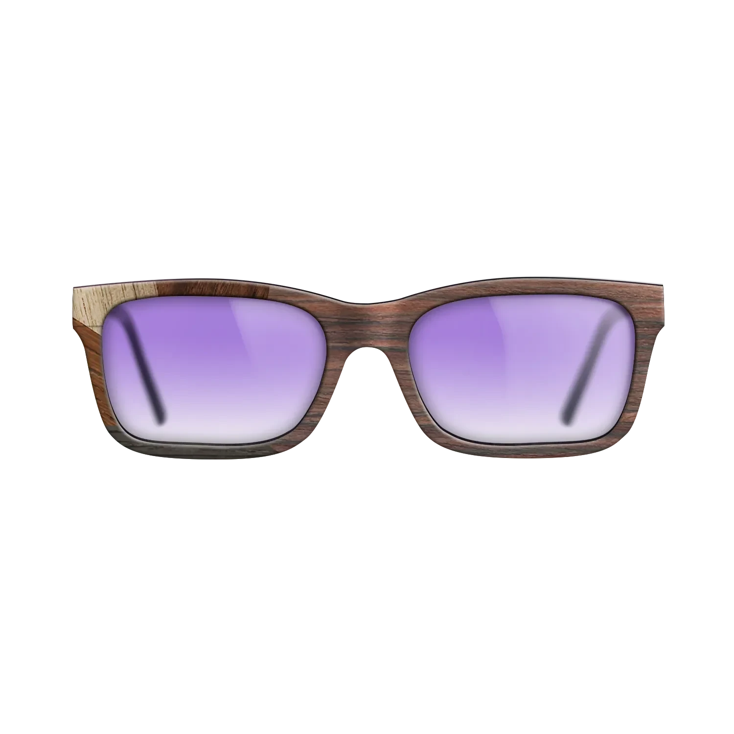 Rosewood Reconstituted,Ziricote Light Quartered,Walnut: Straight Grain,Walnut Claro Dark,Fumed Oak: Mosaic - The Sage - Rectangle - 1233 - SIRIS wood optic