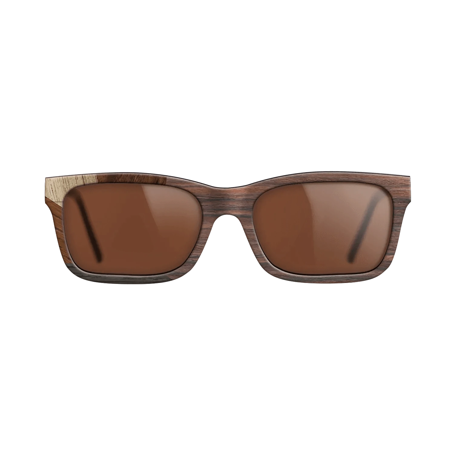 Rosewood Reconstituted,Ziricote Light Quartered,Walnut: Straight Grain,Walnut Claro Dark,Fumed Oak: Mosaic - The Sage - Rectangle - 1233 - SIRIS wood optic