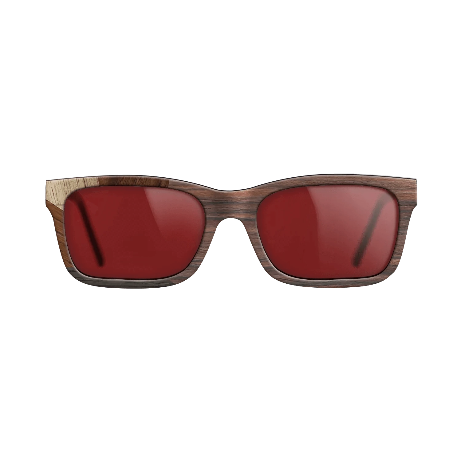 Rosewood Reconstituted,Ziricote Light Quartered,Walnut: Straight Grain,Walnut Claro Dark,Fumed Oak: Mosaic - The Sage - Rectangle - 1233 - SIRIS wood optic