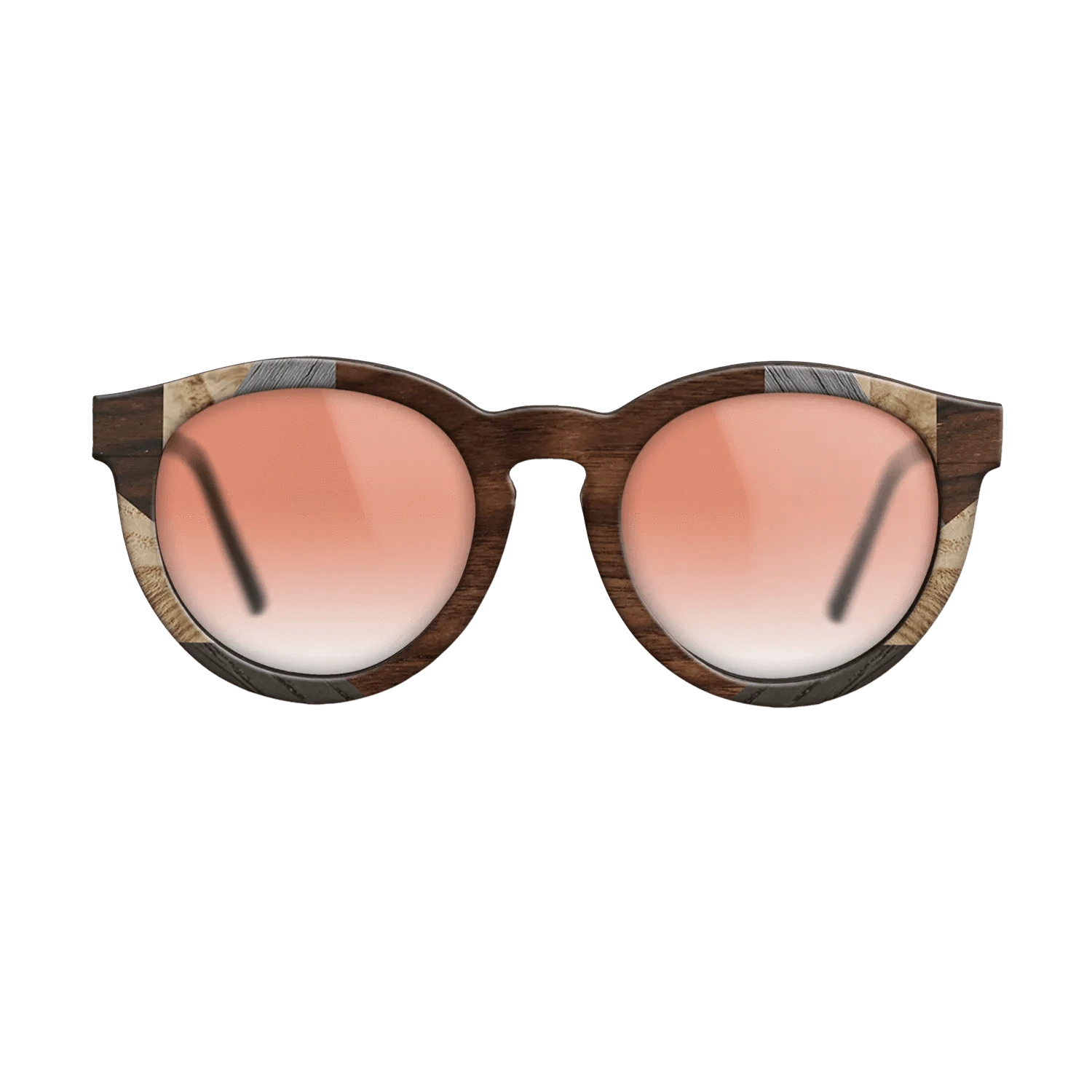 Olive Burl,Walnut Claro Dark,Poplar Dyed: Grey,Fumed Oak,Santos Rosewood Dark: Recursive - The Rebel - Round - 841 - SIRIS wood optic