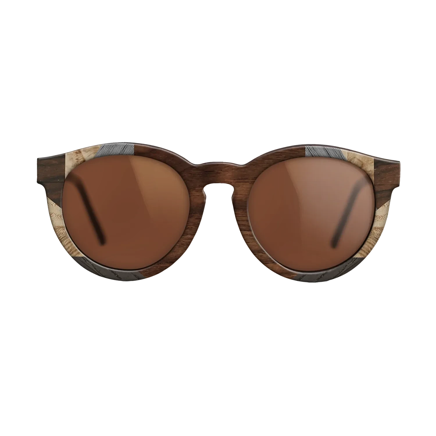 Olive Burl,Walnut Claro Dark,Poplar Dyed: Grey,Fumed Oak,Santos Rosewood Dark: Recursive - The Rebel - Round - 841 - SIRIS wood optic