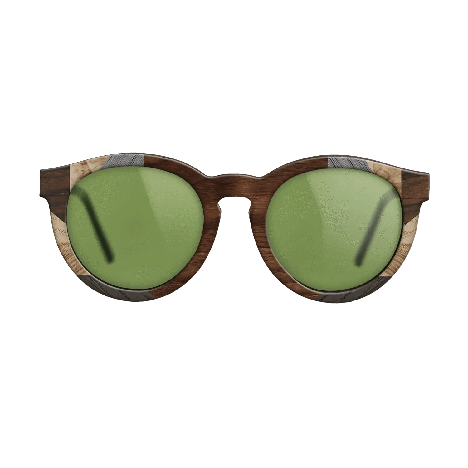 Olive Burl,Walnut Claro Dark,Poplar Dyed: Grey,Fumed Oak,Santos Rosewood Dark: Recursive - The Rebel - Round - 841 - SIRIS wood optic