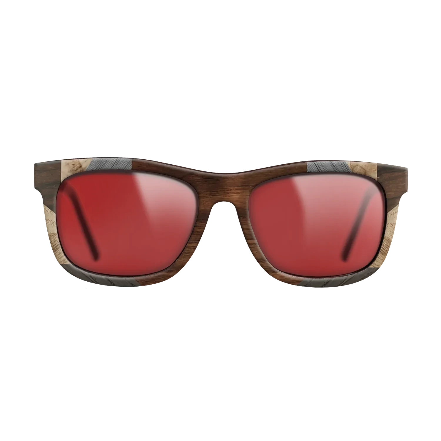 Olive Burl,Walnut Claro Dark,Poplar Dyed: Grey,Fumed Oak,Santos Rosewood Dark: Recursive - The Hero - Square - 841 - SIRIS wood optic