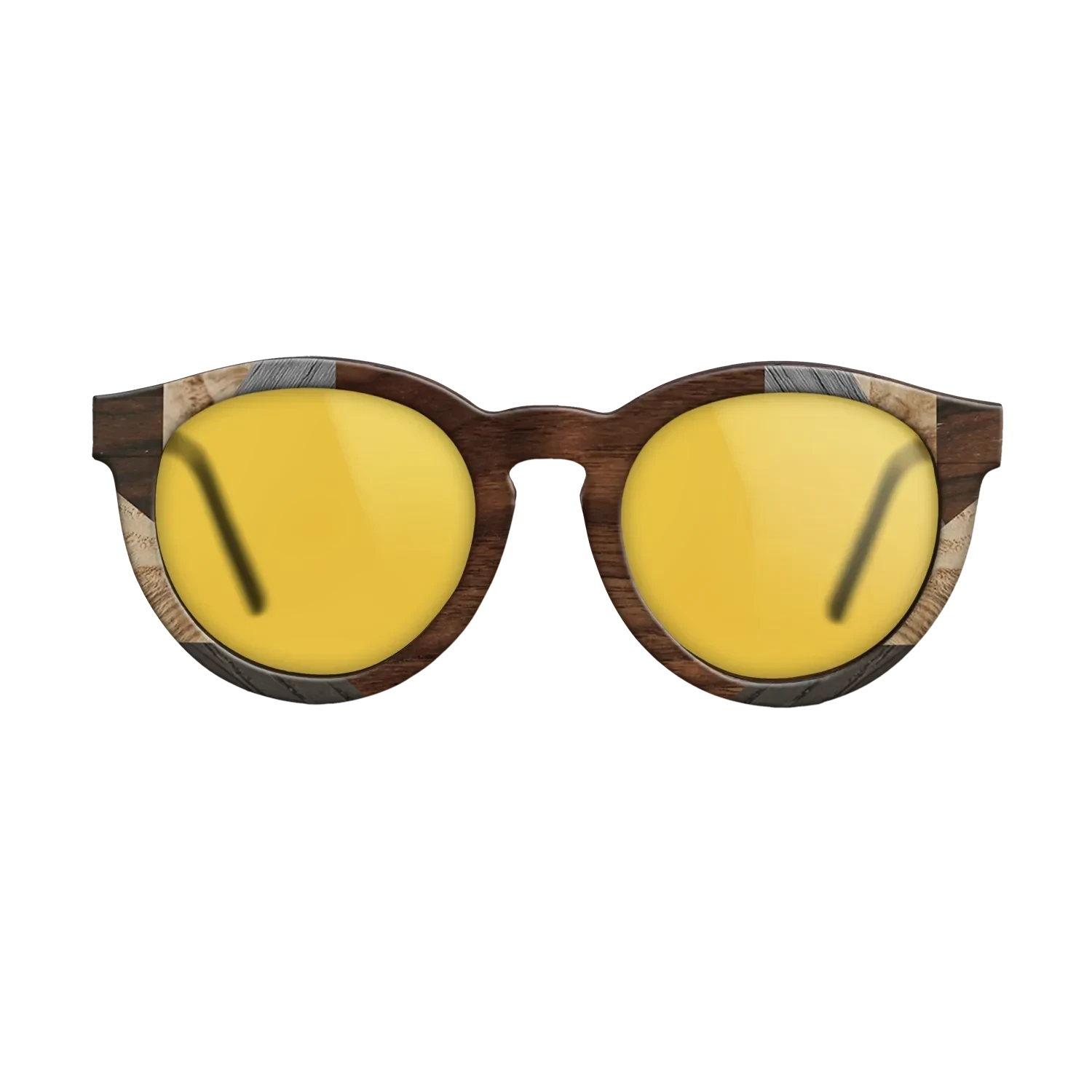 Olive Burl,Walnut Claro Dark,Poplar Dyed: Grey,Fumed Oak,Santos Rosewood Dark: Recursive - The Rebel - Round - 841 - SIRIS wood optic