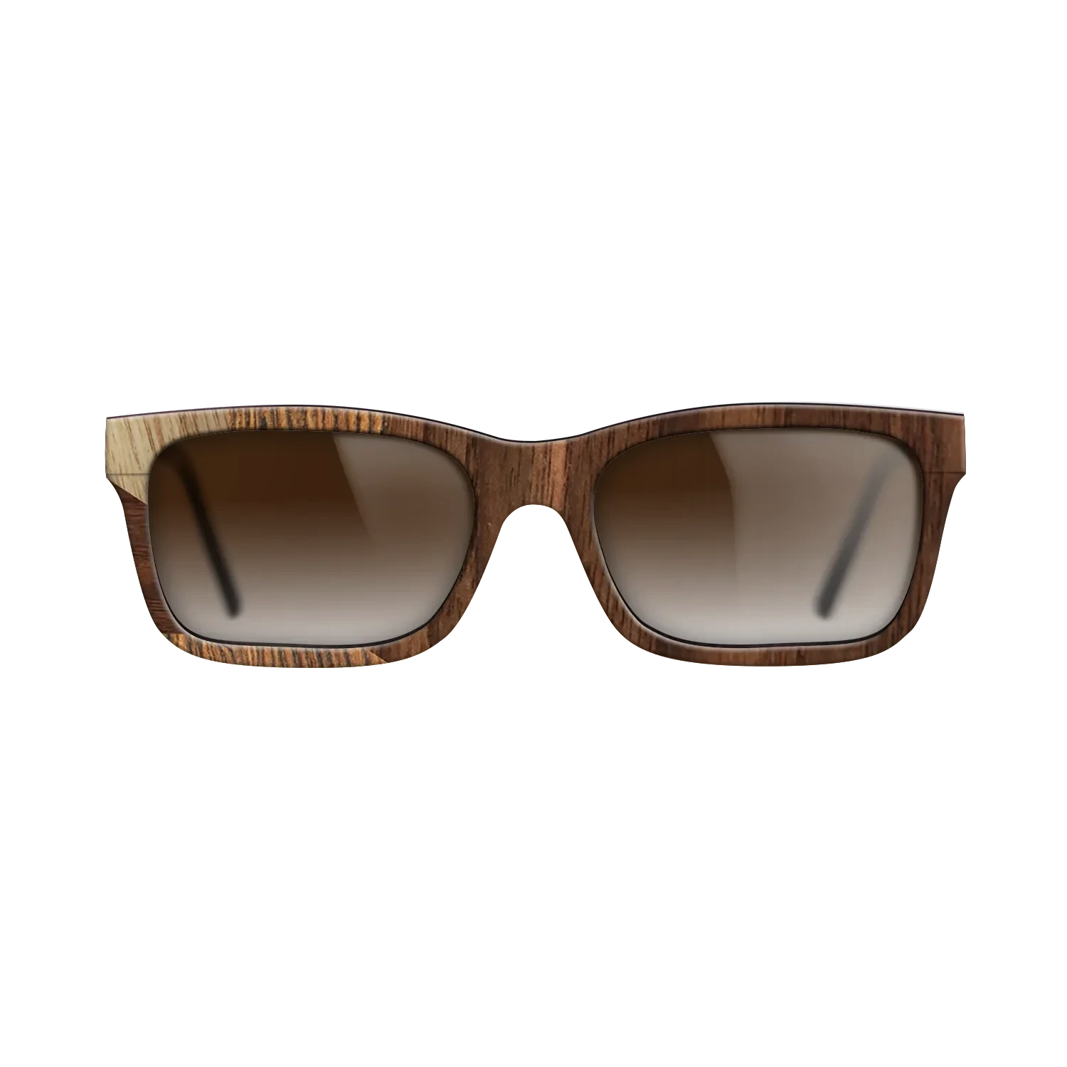 Walnut: Straight Grain,Bocote,Walnut Burl,Ziricote Dark Quartered,Walnut Claro Dark: Mosaic - The Sage - Rectangle - 1147 - SIRIS wood optic