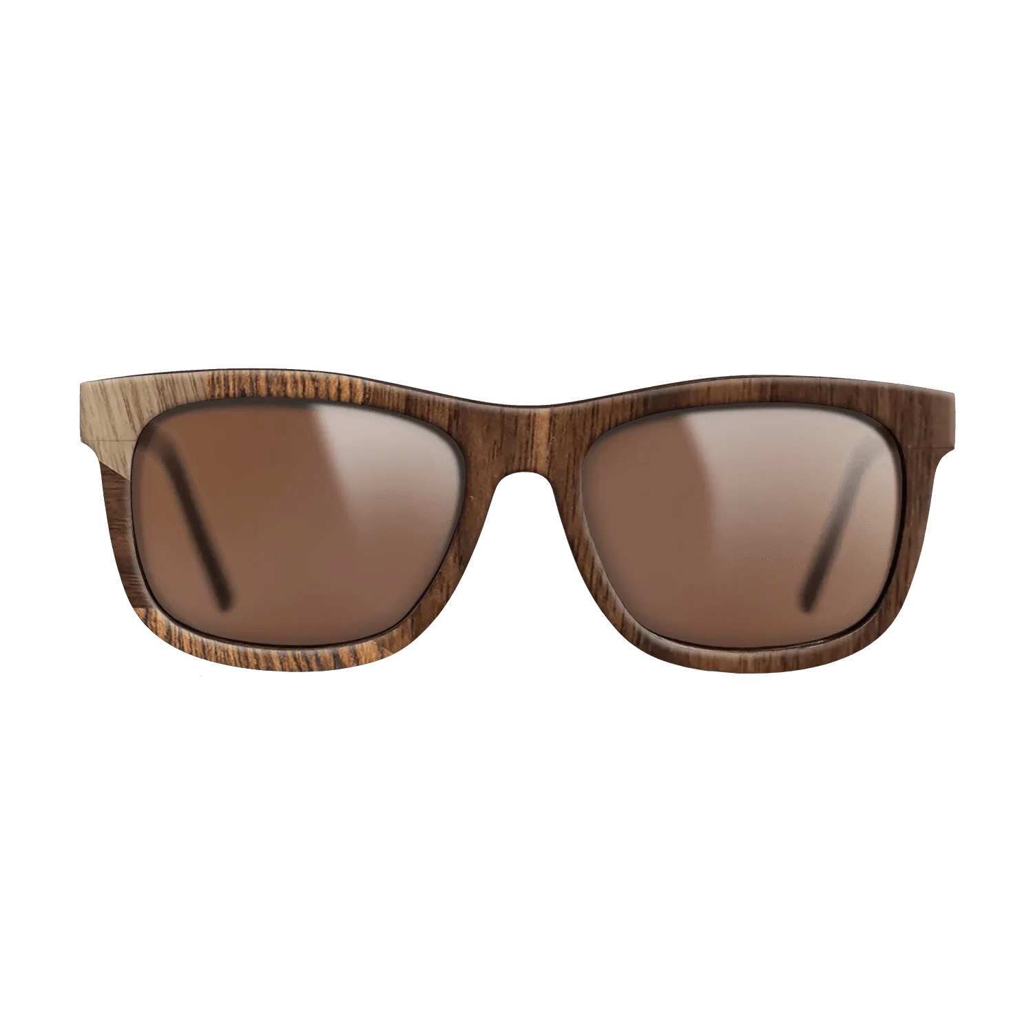 Walnut: Straight Grain,Bocote,Walnut Burl,Ziricote Dark Quartered,Walnut Claro Dark: Mosaic - The Hero - Square - 1147 - SIRIS wood optic