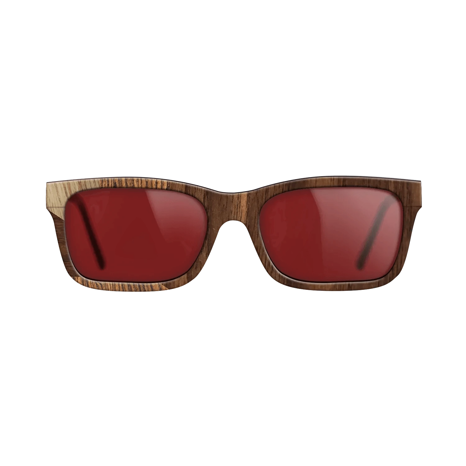 Walnut: Straight Grain,Bocote,Walnut Burl,Ziricote Dark Quartered,Walnut Claro Dark: Mosaic - The Sage - Rectangle - 1147 - SIRIS wood optic