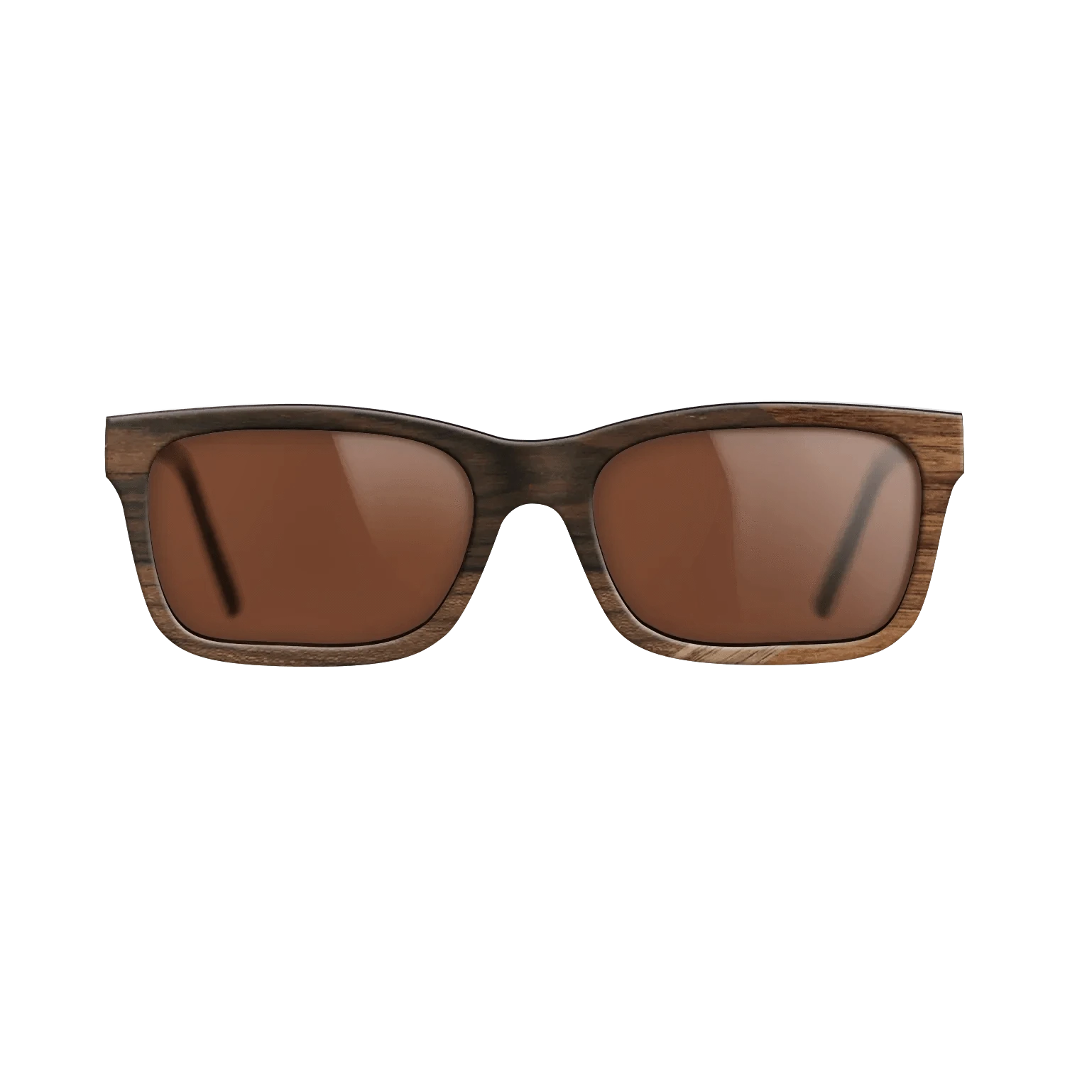 Ziricote Dark Quartered,Walnut: Straight Grain,Walnut Claro Light,Fumed Eucalyptus: Mosaic - The Sage - Rectangle - 1140 - SIRIS wood optic