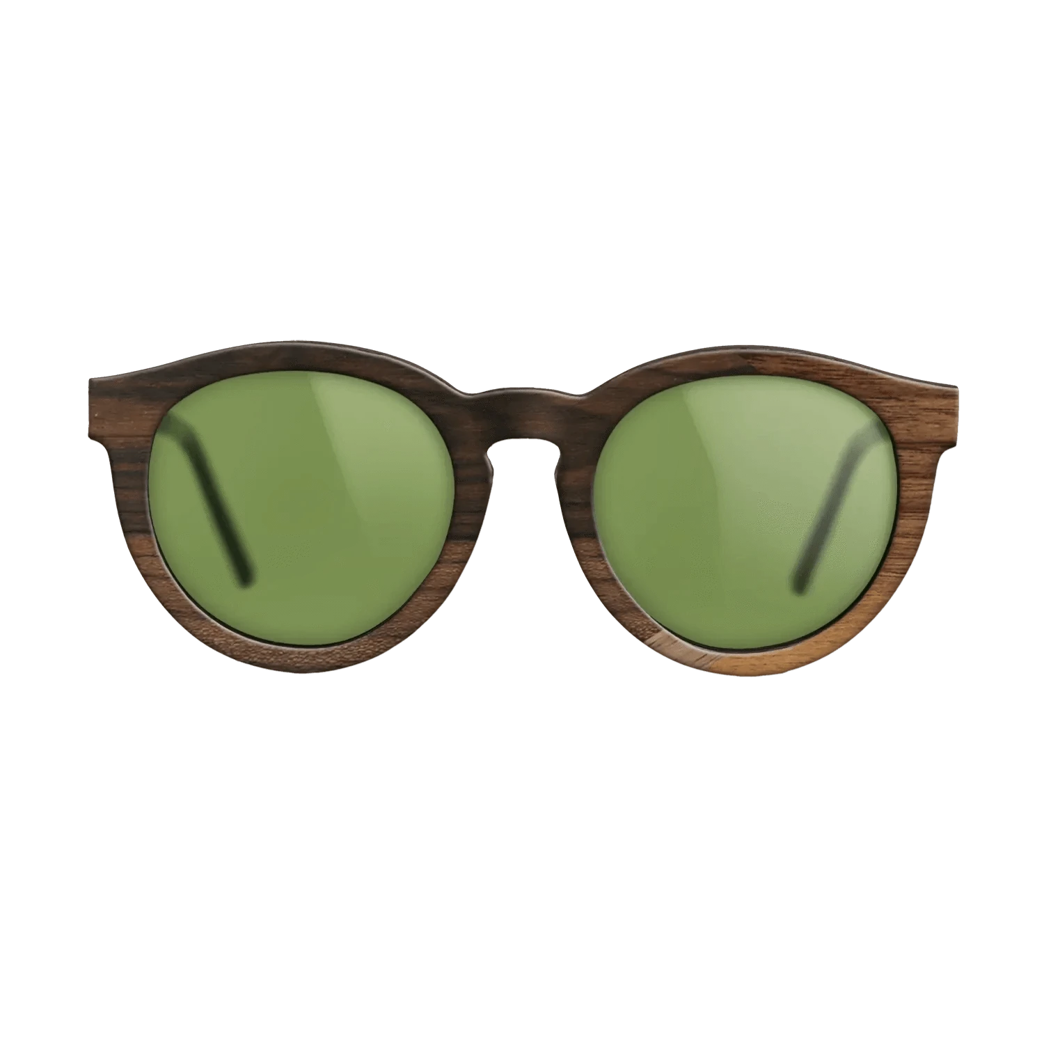 Ziricote Dark Quartered,Walnut: Straight Grain,Walnut Claro Light,Fumed Eucalyptus: Mosaic - The Rebel - Round - 1140 - SIRIS wood optic