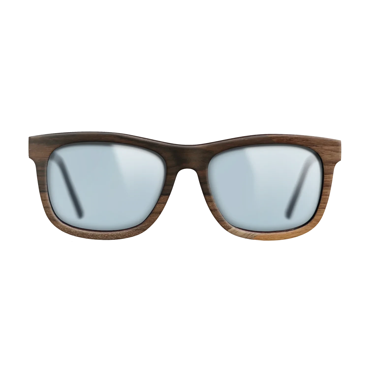 Ziricote Dark Quartered,Walnut: Straight Grain,Walnut Claro Light,Fumed Eucalyptus: Mosaic - The Hero - Square - 1140 - SIRIS wood optic