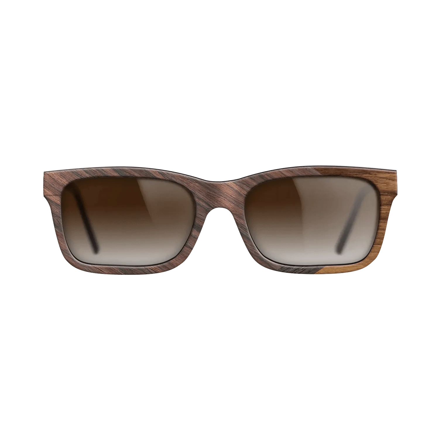 Walnut Claro Dark,Rosewood Reconstituted,Fumed Oak,Walnut: Straight Grain: Fractal - The Sage - Rectangle - 1259 - SIRIS wood optic