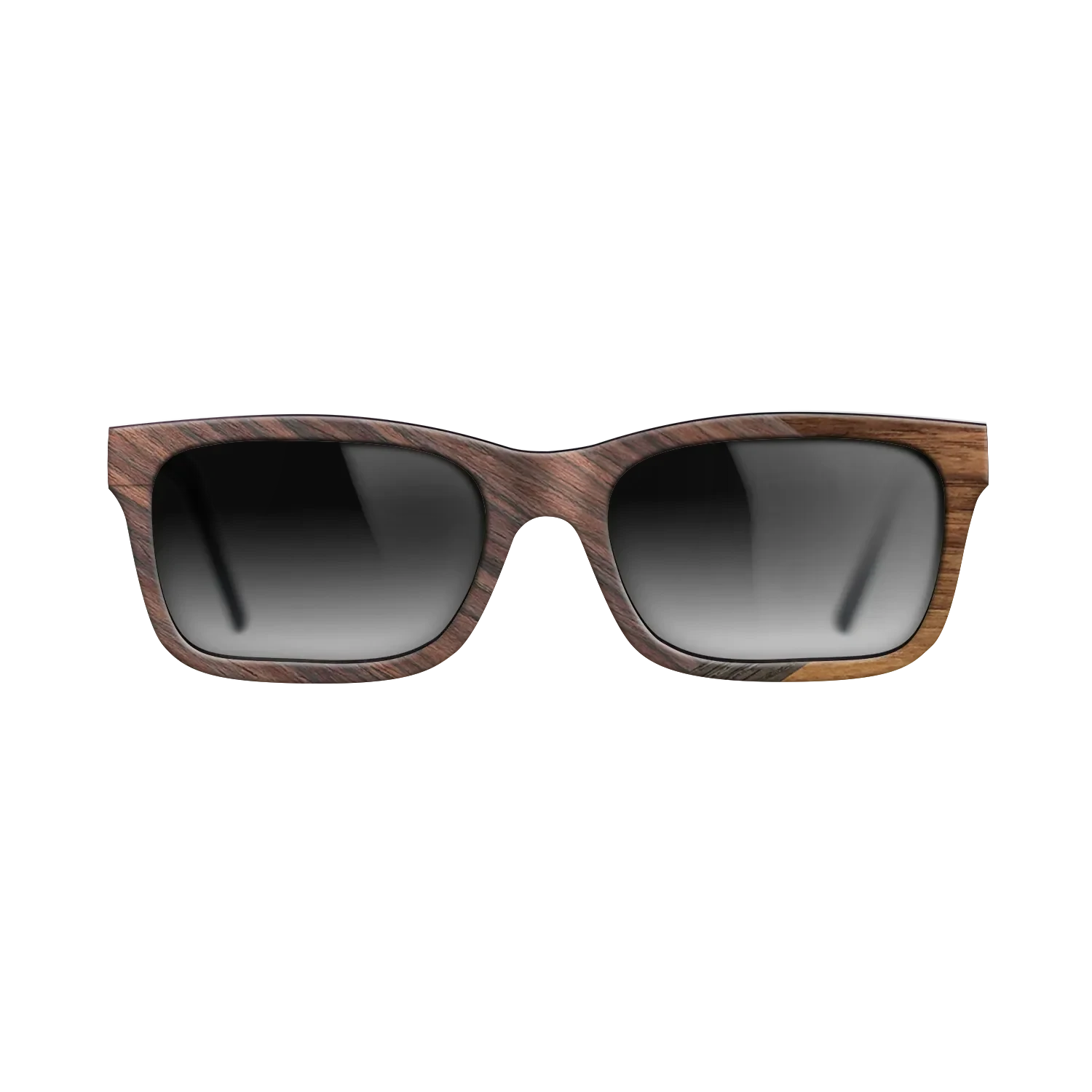 Walnut Claro Dark,Rosewood Reconstituted,Fumed Oak,Walnut: Straight Grain: Fractal - The Sage - Rectangle - 1259 - SIRIS wood optic