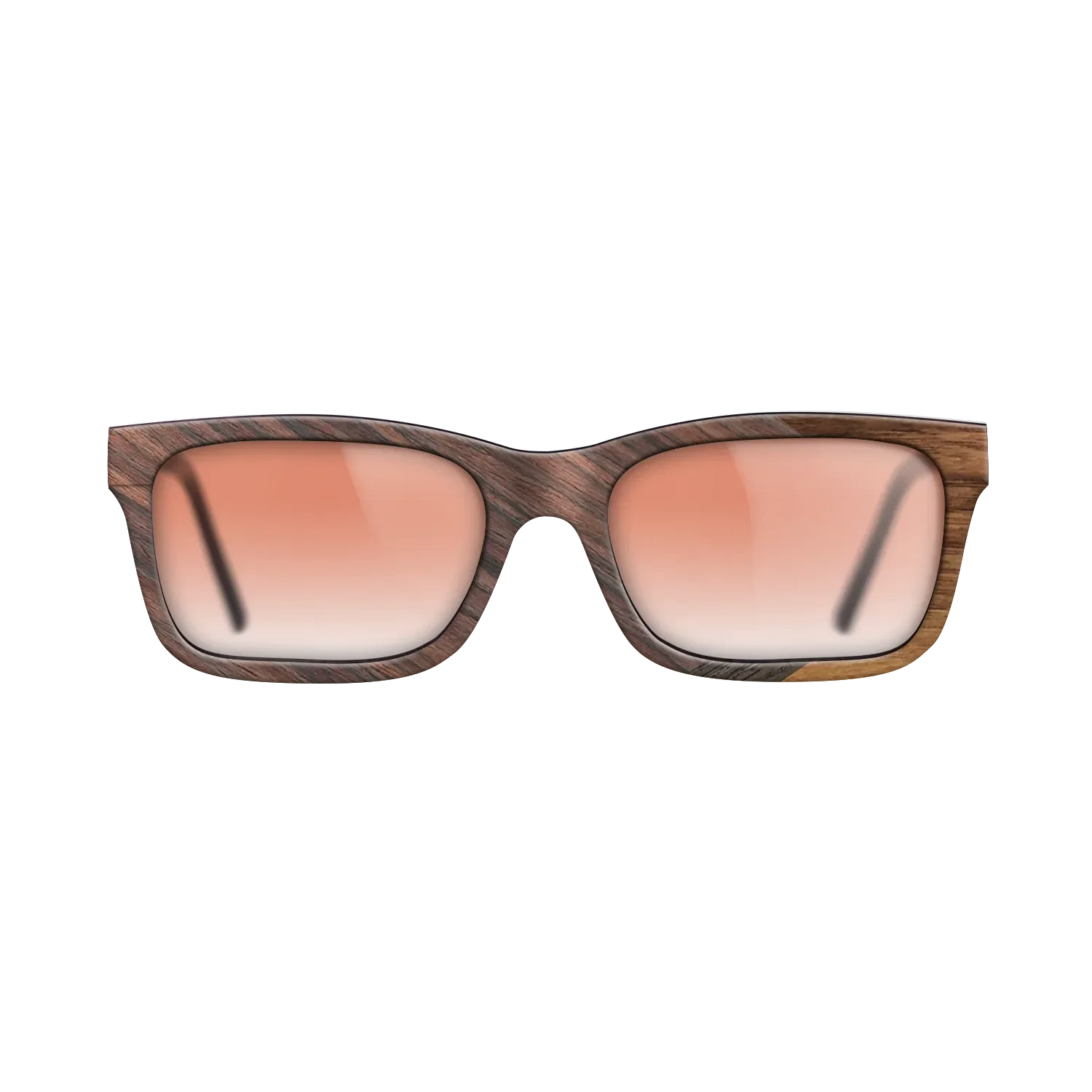 Walnut Claro Dark,Rosewood Reconstituted,Fumed Oak,Walnut: Straight Grain: Fractal - The Sage - Rectangle - 1259 - SIRIS wood optic