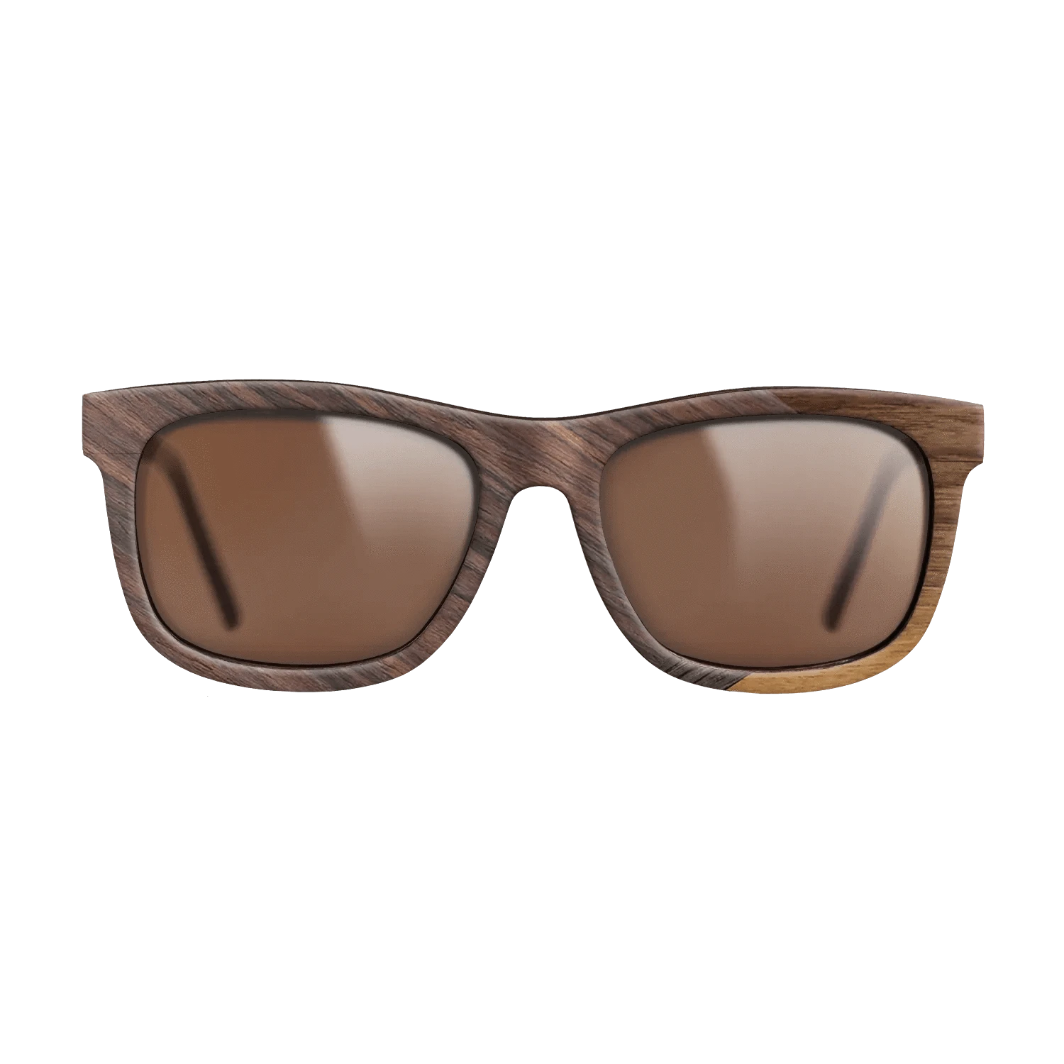 Walnut Claro Dark,Rosewood Reconstituted,Fumed Oak,Walnut: Straight Grain: Fractal - The Hero - Square - 1259 - SIRIS wood optic