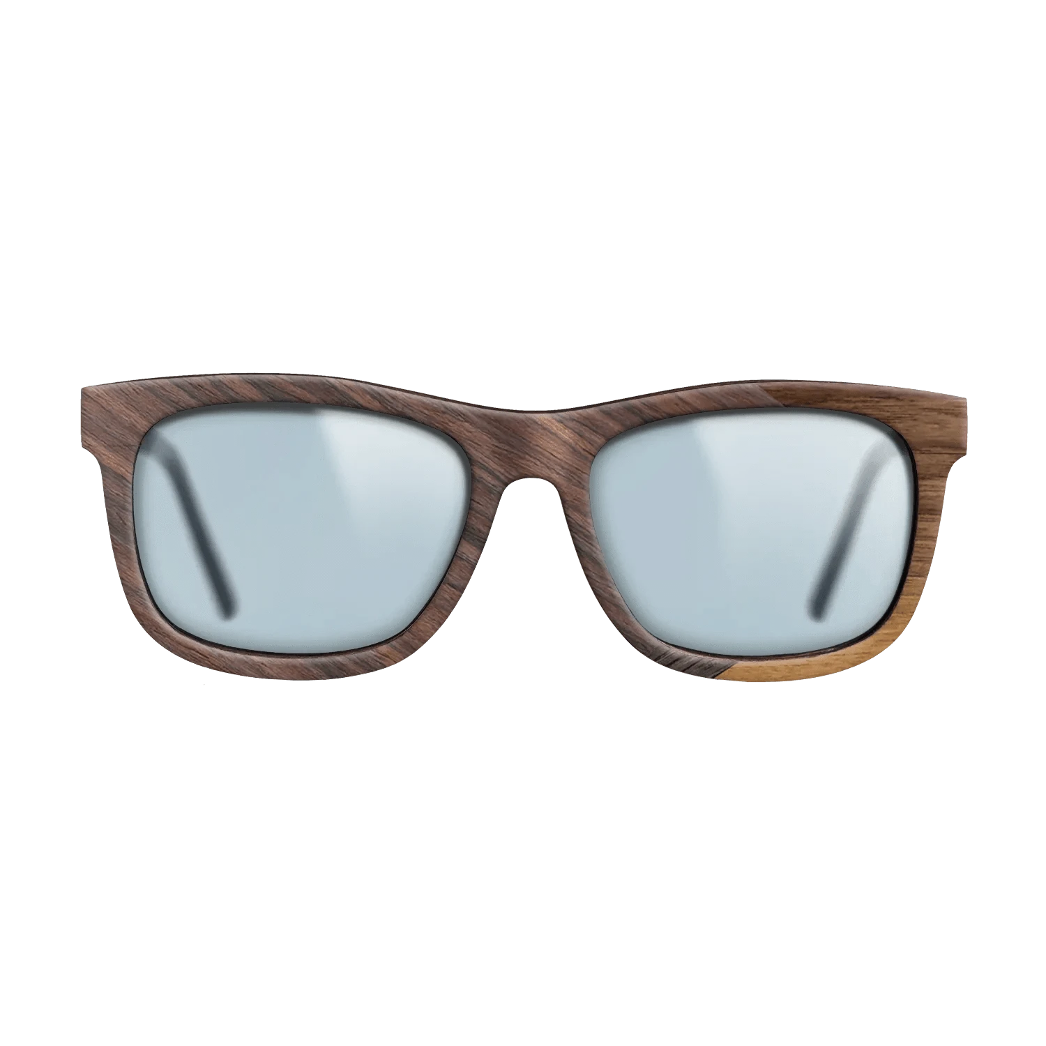 Walnut Claro Dark,Rosewood Reconstituted,Fumed Oak,Walnut: Straight Grain: Fractal - The Hero - Square - 1259 - SIRIS wood optic