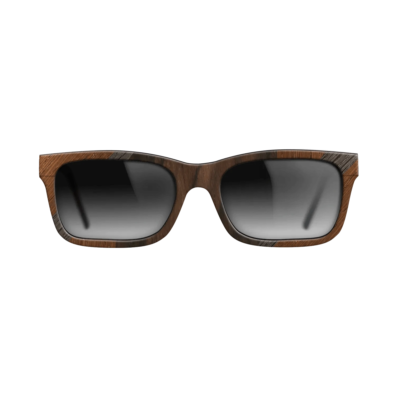 Ziricote Dark Quartered,Fumed Oak,Walnut: Straight Grain,Wenge: Recursive - The Sage - Rectangle - 794 - SIRIS wood optic