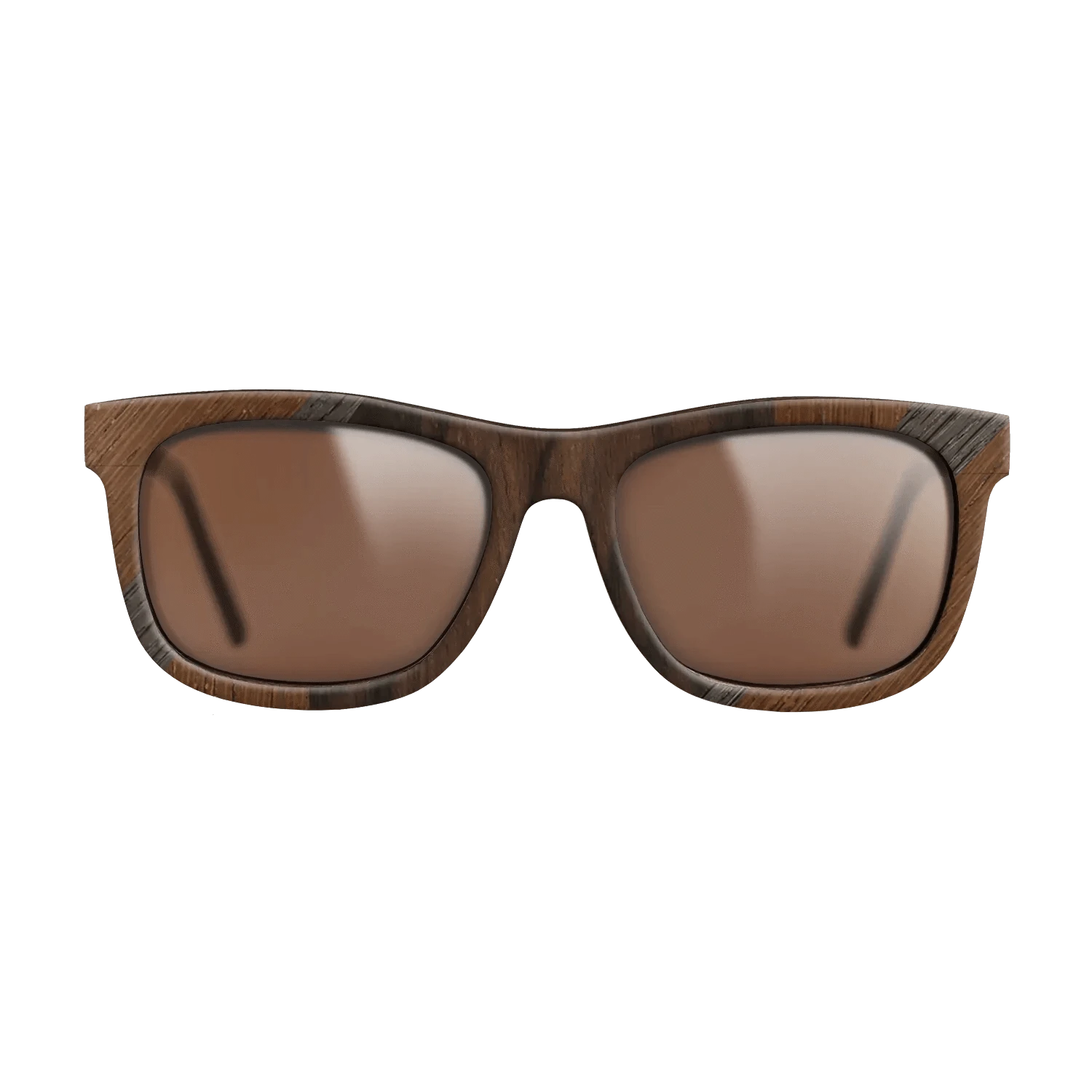 Ziricote Dark Quartered,Fumed Oak,Walnut: Straight Grain,Wenge: Recursive - The Hero - Square - 794 - SIRIS wood optic