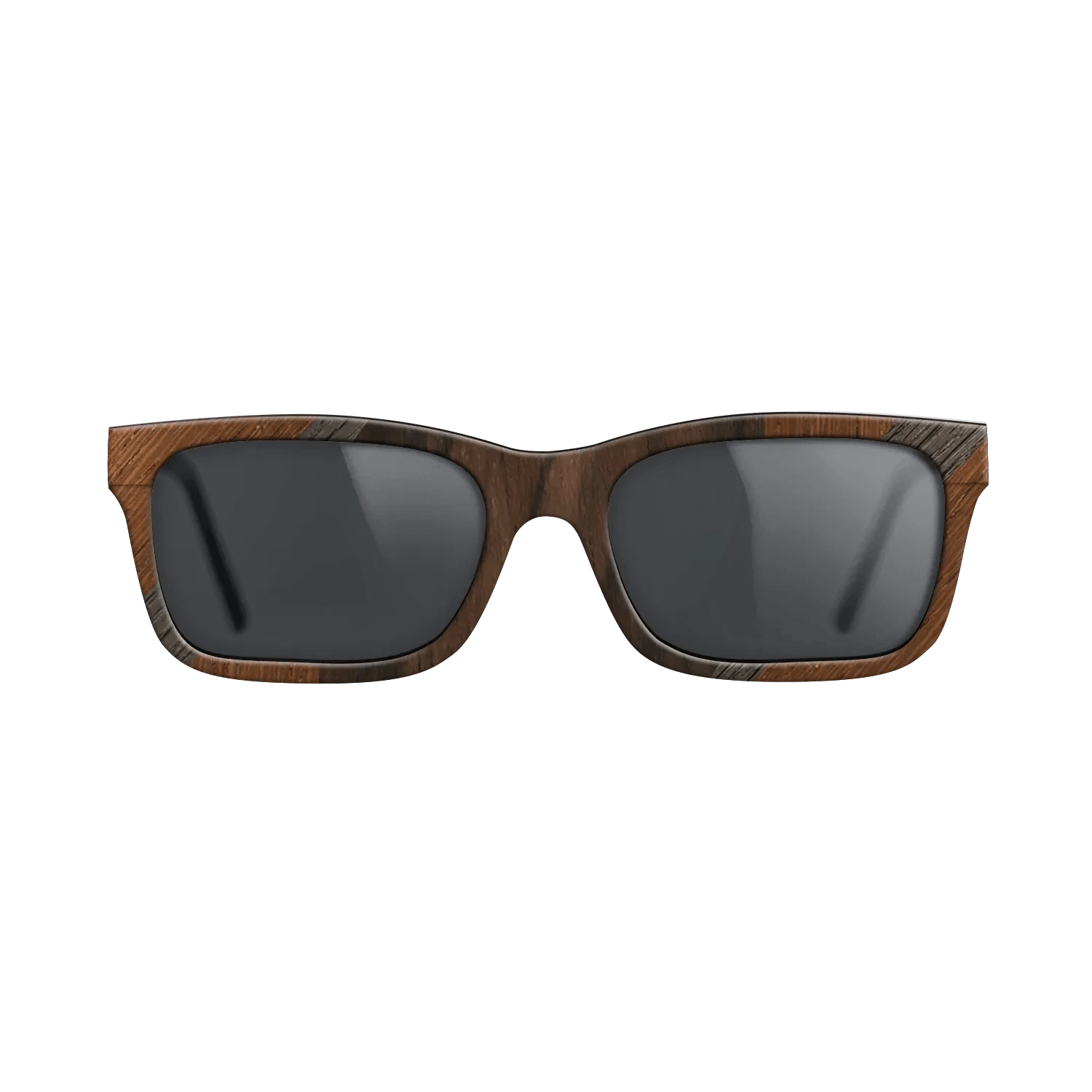 Ziricote Dark Quartered,Fumed Oak,Walnut: Straight Grain,Wenge: Recursive - The Sage - Rectangle - 794 - SIRIS wood optic