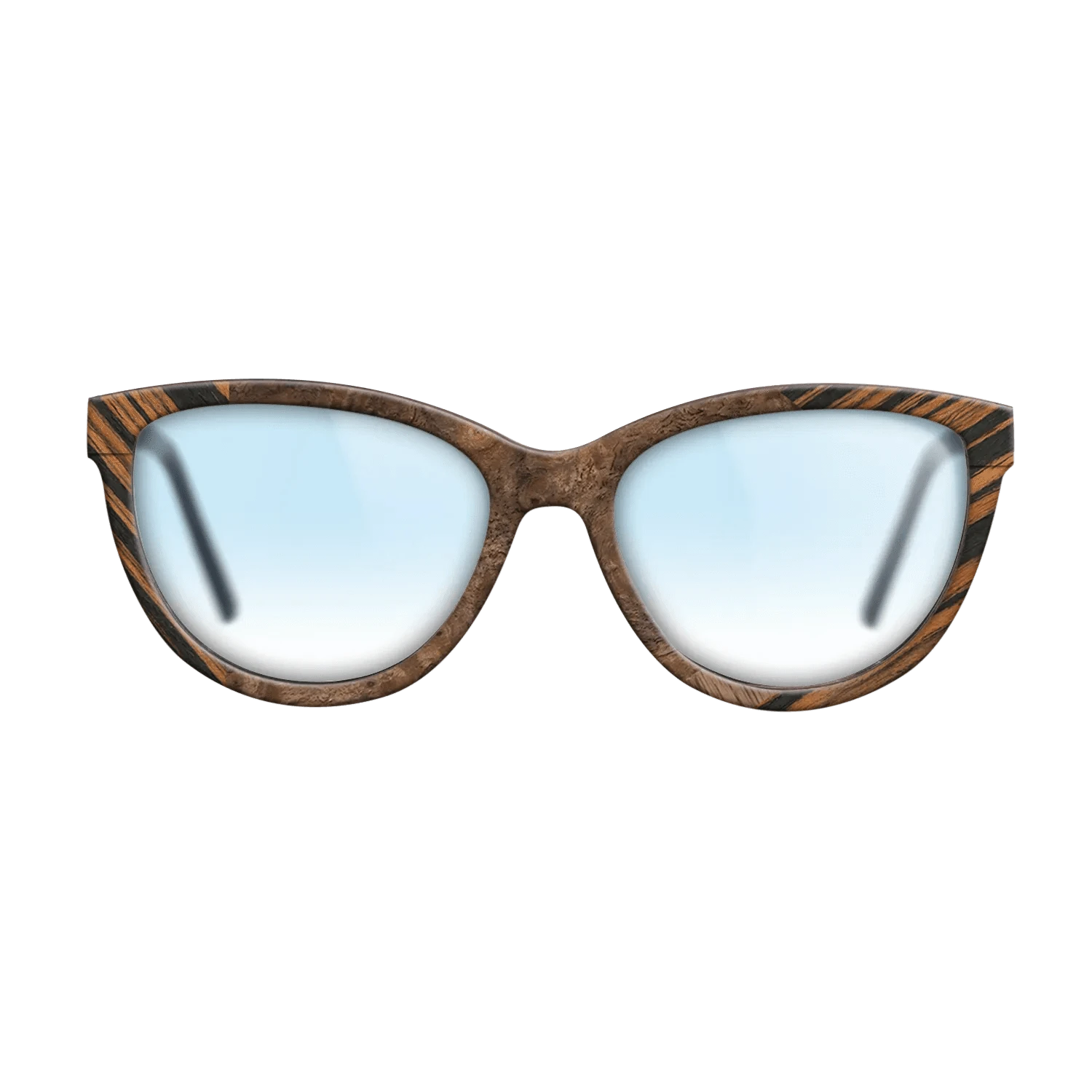 Italian Ebony,Ziricote Dark Quartered,Walnut Burl,Walnut: Straight Grain: Fractal - The Maiden - Cat - 1513 - SIRIS wood optic