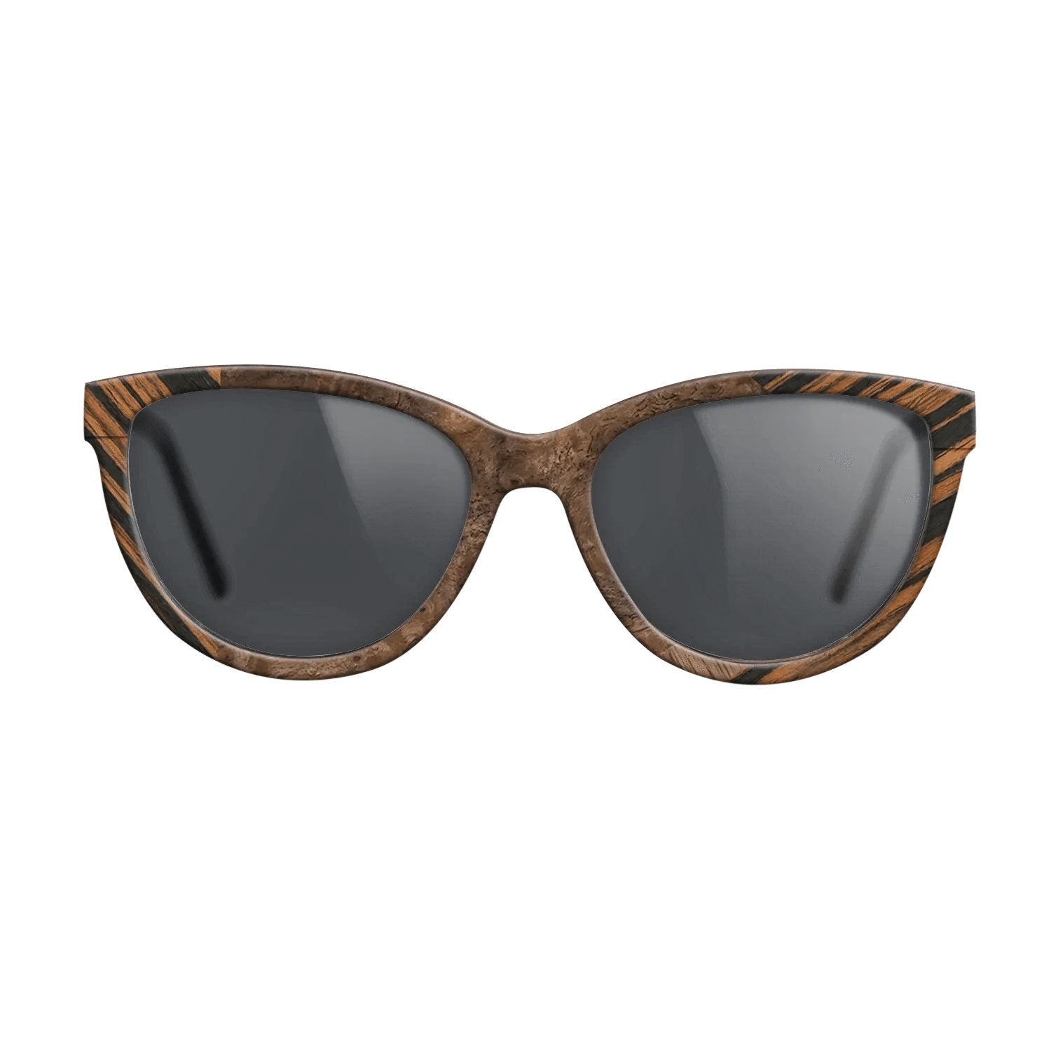 Italian Ebony,Ziricote Dark Quartered,Walnut Burl,Walnut: Straight Grain: Fractal - The Maiden - Cat - 1513 - SIRIS wood optic