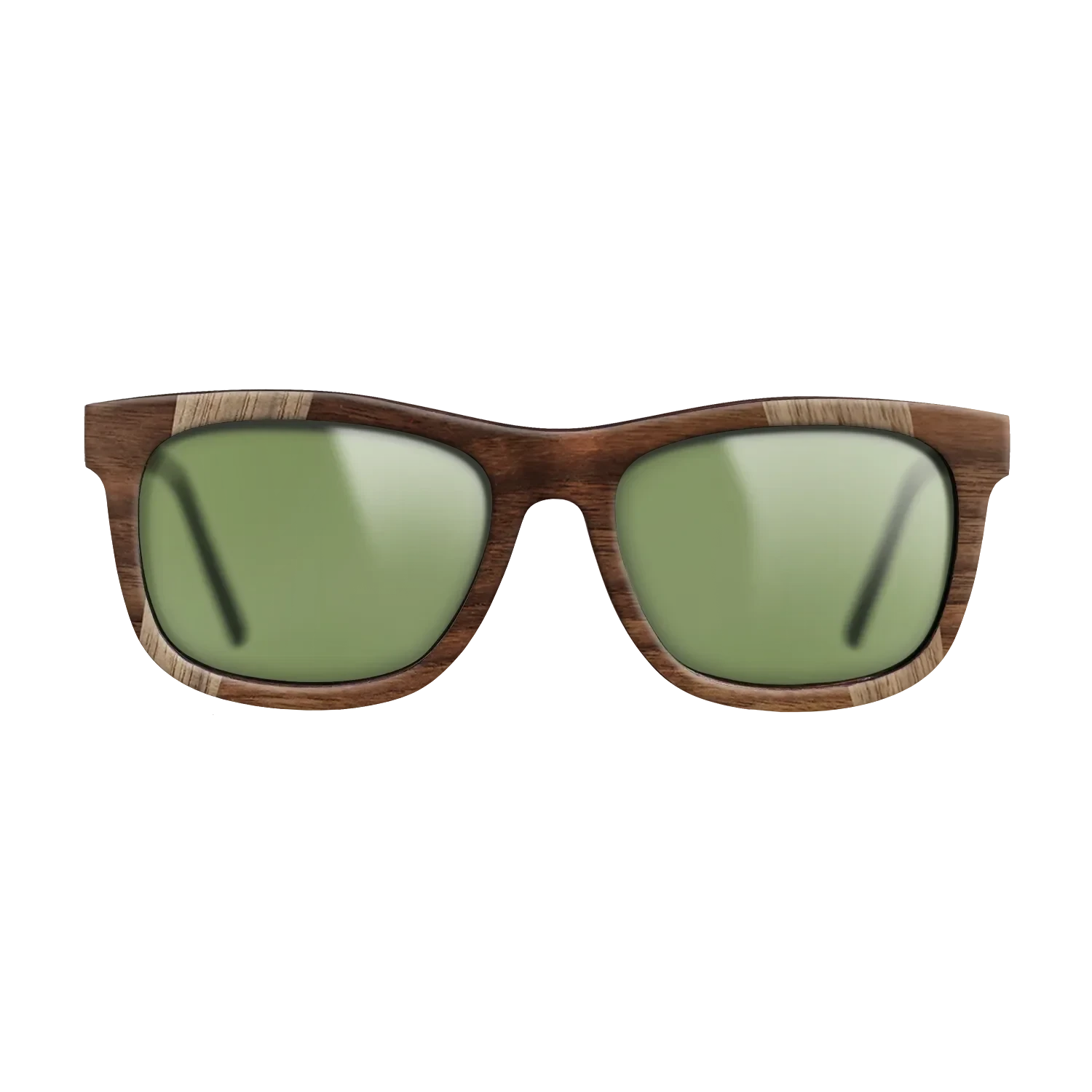 Walnut: Straight Grain,Walnut Claro Dark,Fumed Oak: Recursive - The Hero - Square - 1163 - SIRIS wood optic