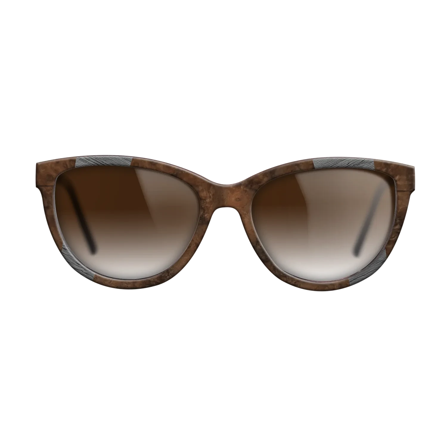 Poplar Dyed: Grey,Walnut Burl,Fumed Oak: Recursive - The Maiden - Cat - 1734 - SIRIS wood optic