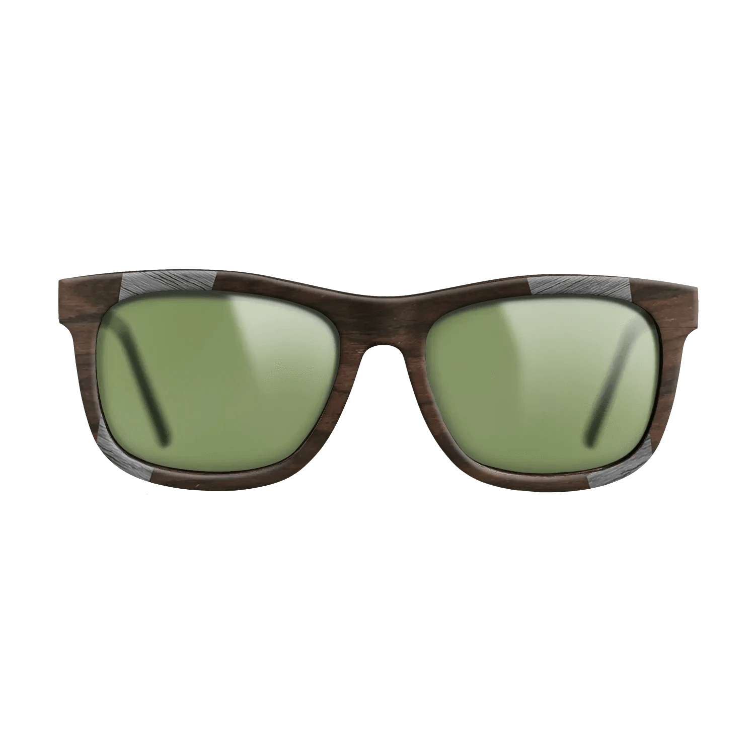 Ziricote Dark Quartered,Poplar Dyed: Blue Denim,Poplar Dyed: Grey: Recursive - The Hero - Square - 1297 - SIRIS wood optic