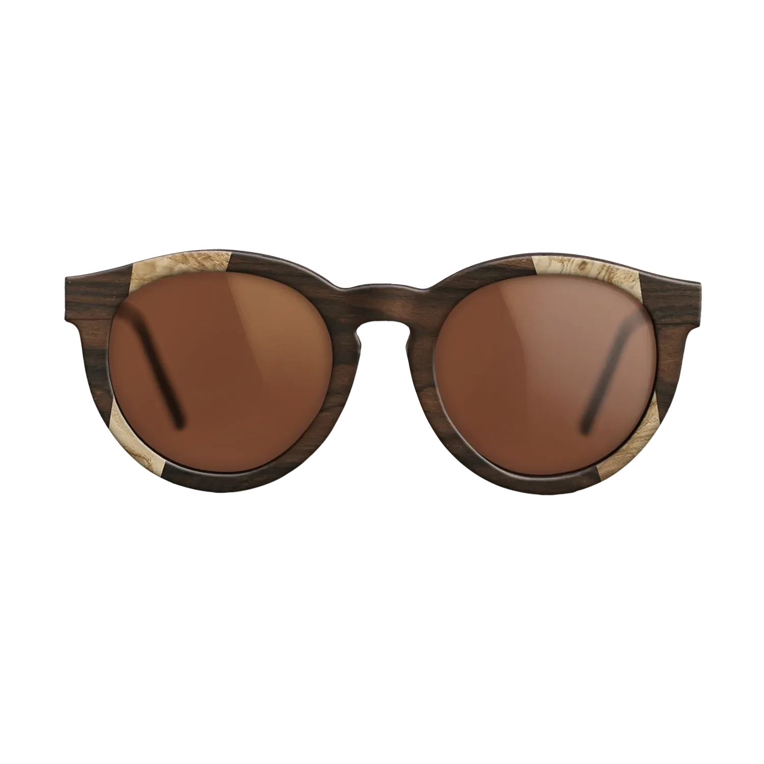 Olive Burl,Ziricote Dark Quartered,Fumed Oak: Recursive - The Rebel - Round - 1139 - SIRIS wood optic