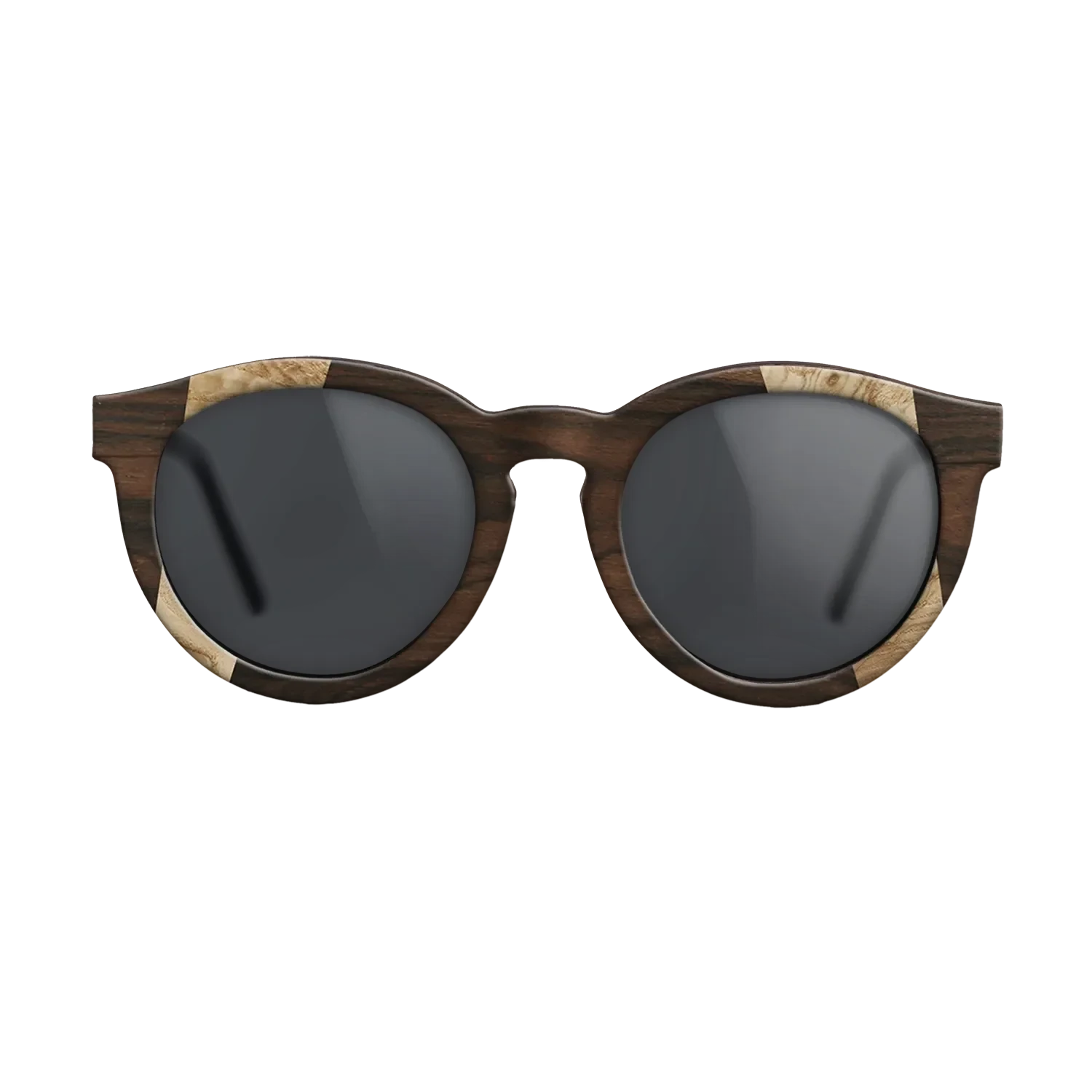 Olive Burl,Ziricote Dark Quartered,Fumed Oak: Recursive - The Rebel - Round - 1139 - SIRIS wood optic