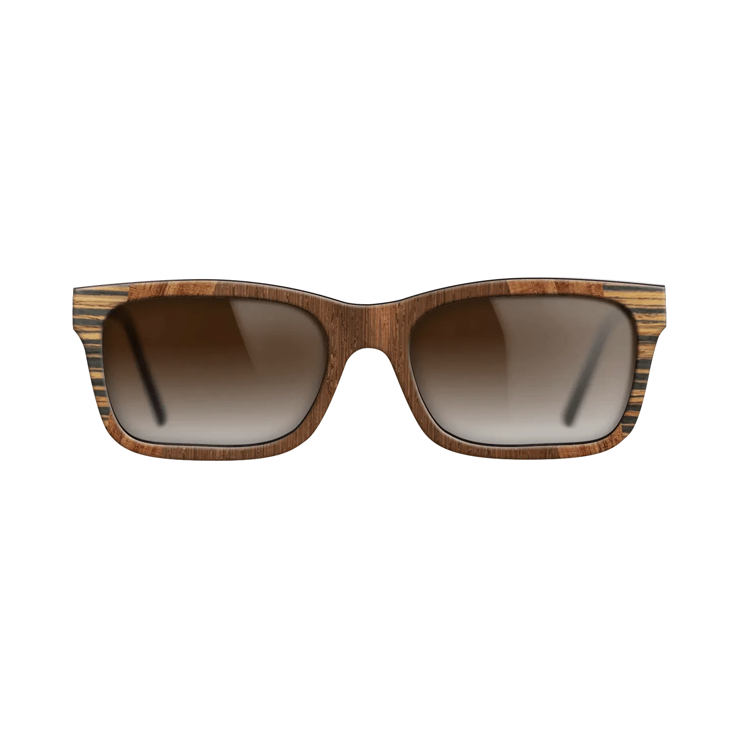 Koa,Wenge,Italian Ebony: Recursive - The Sage - Rectangle - 988 - SIRIS wood optic