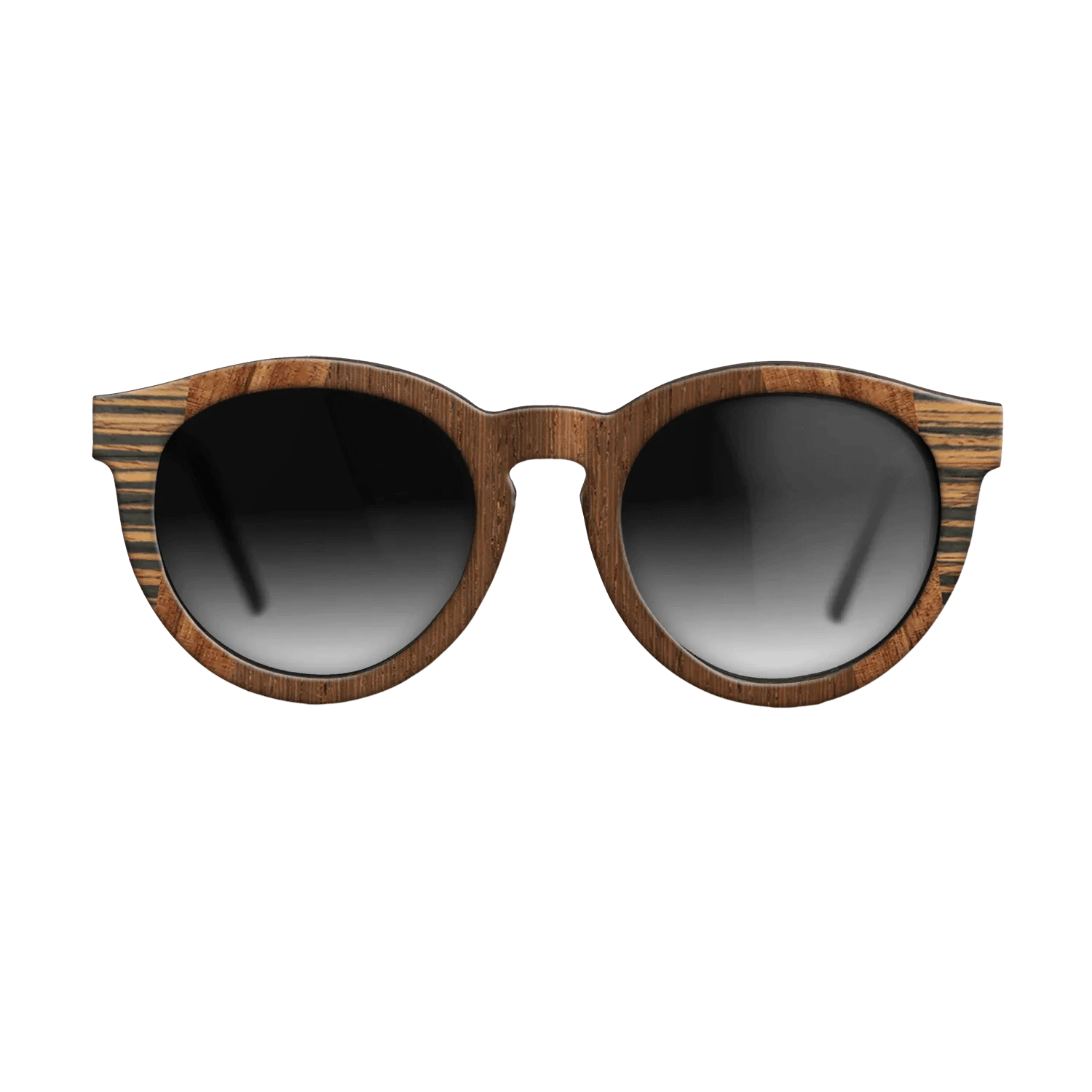 Koa,Wenge,Italian Ebony: Recursive - The Rebel - Round - 988 - SIRIS wood optic