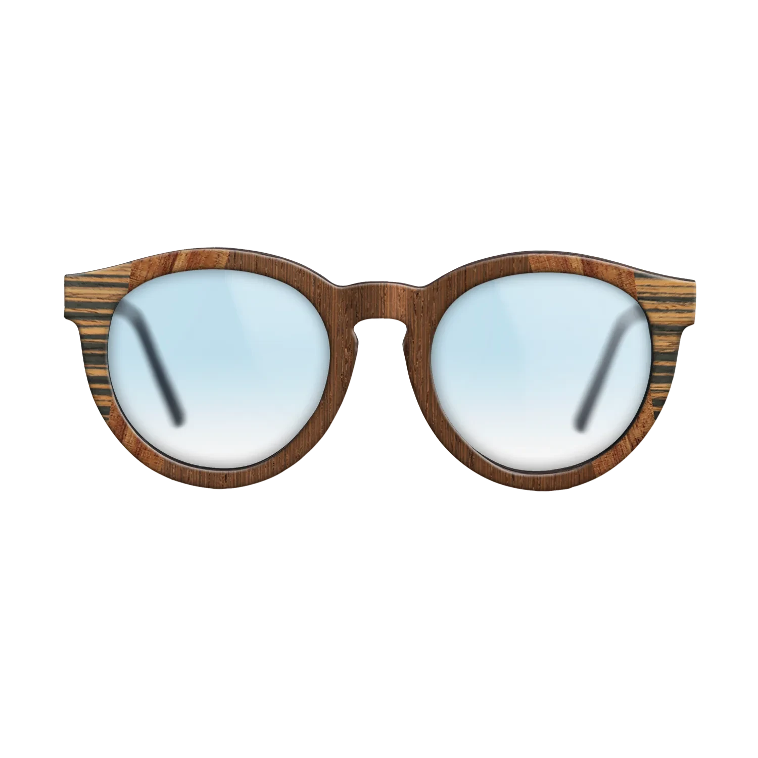 Koa,Wenge,Italian Ebony: Recursive - The Rebel - Round - 988 - SIRIS wood optic
