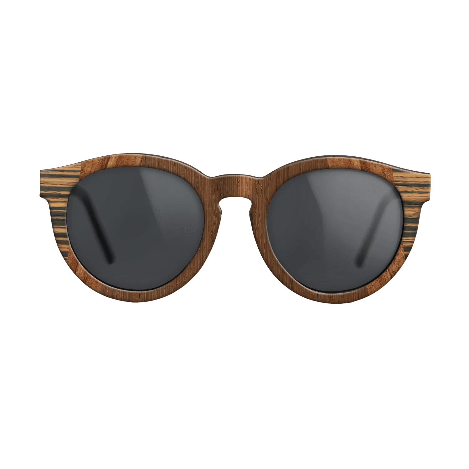 Koa,Wenge,Italian Ebony: Recursive - The Rebel - Round - 988 - SIRIS wood optic
