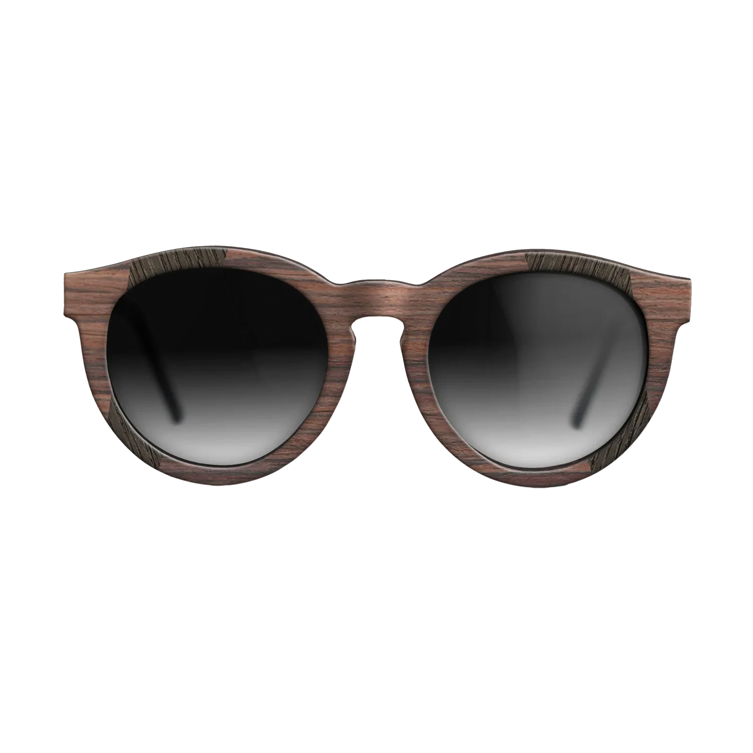 Rosewood Reconstituted,Fumed Oak,Walnut Claro Dark: Recursive - The Rebel - Round - 800 - SIRIS wood optic