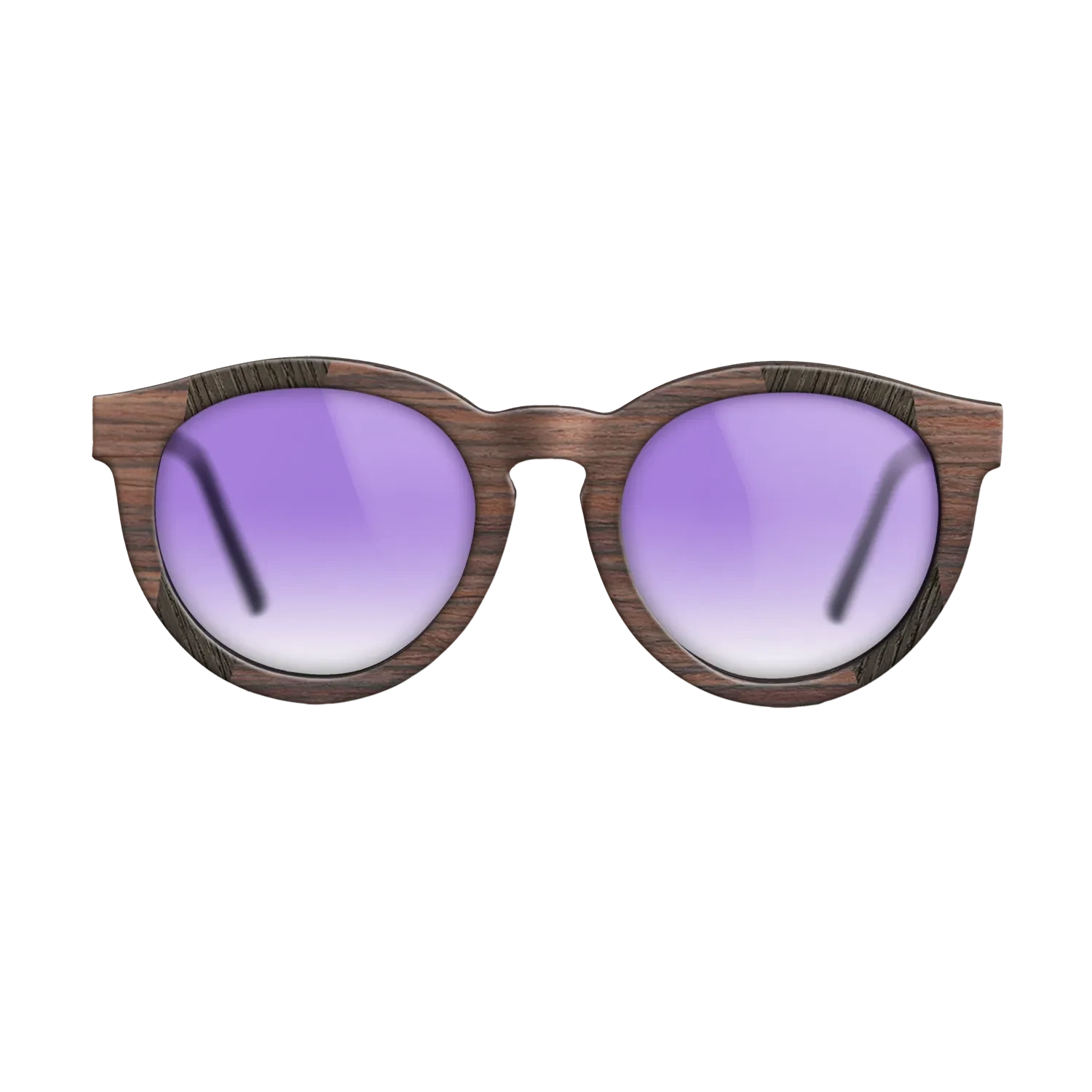 Rosewood Reconstituted,Fumed Oak,Walnut Claro Dark: Recursive - The Rebel - Round - 800 - SIRIS wood optic