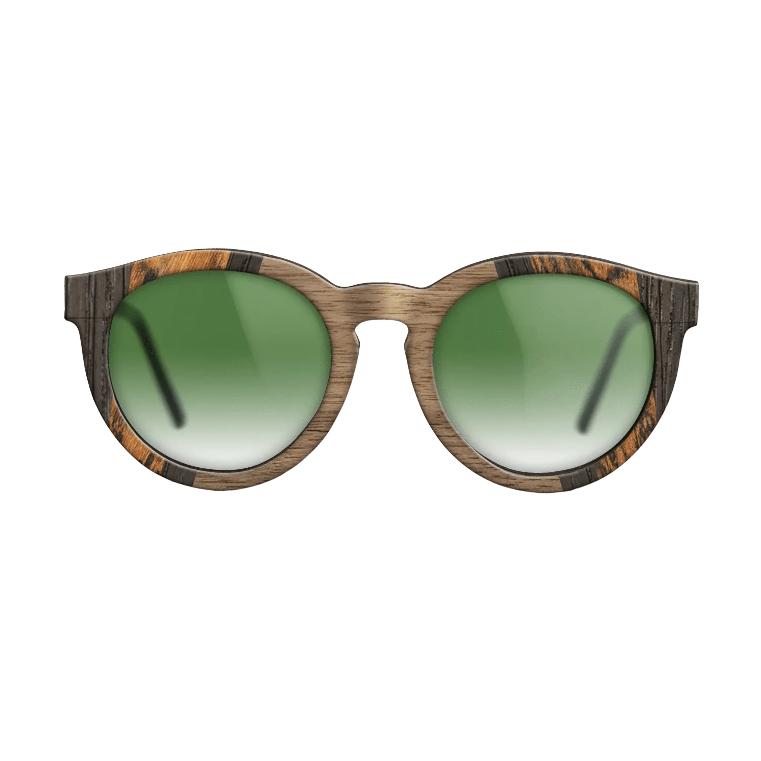 Walnut: Straight Grain,Fumed Oak,Bocote,Santos Rosewood Dark: Recursive - The Rebel - Round - 1823 - SIRIS wood optic