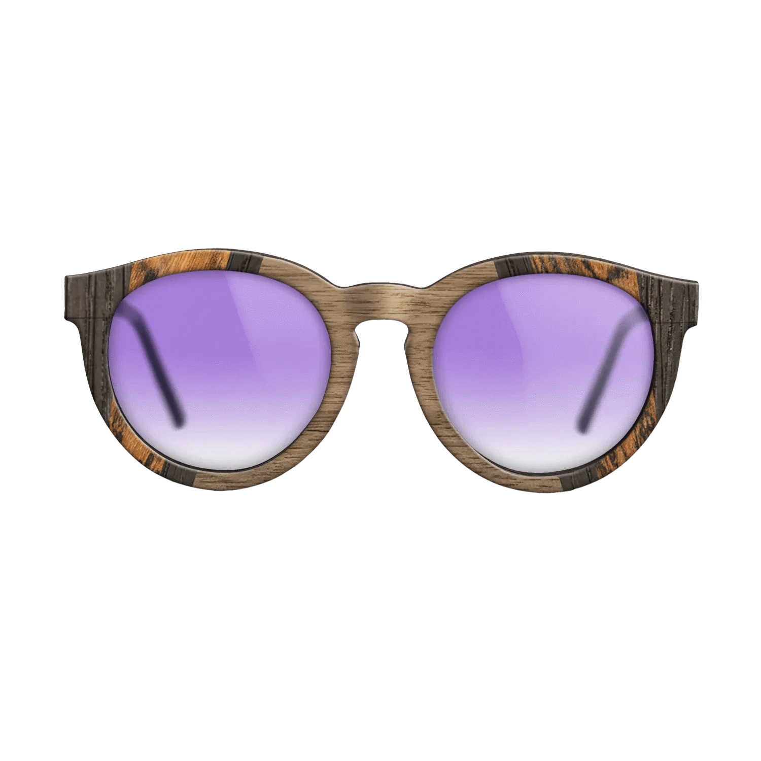 Walnut: Straight Grain,Fumed Oak,Bocote,Santos Rosewood Dark: Recursive - The Rebel - Round - 1823 - SIRIS wood optic