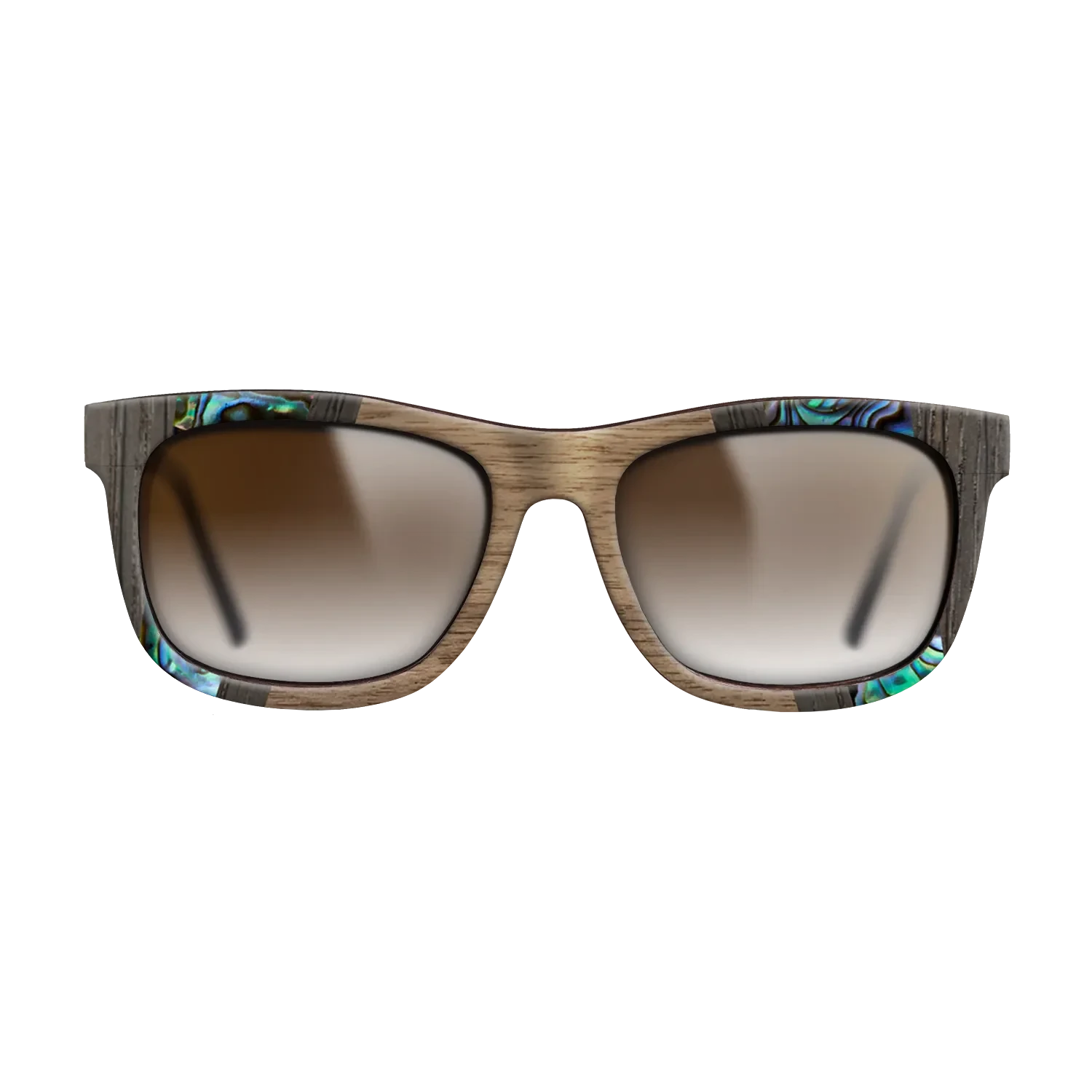 Walnut: Straight Grain,Abalone Shell,Fumed Oak,Kingwood: Recursive - The Hero - Square - 1761 - SIRIS wood optic