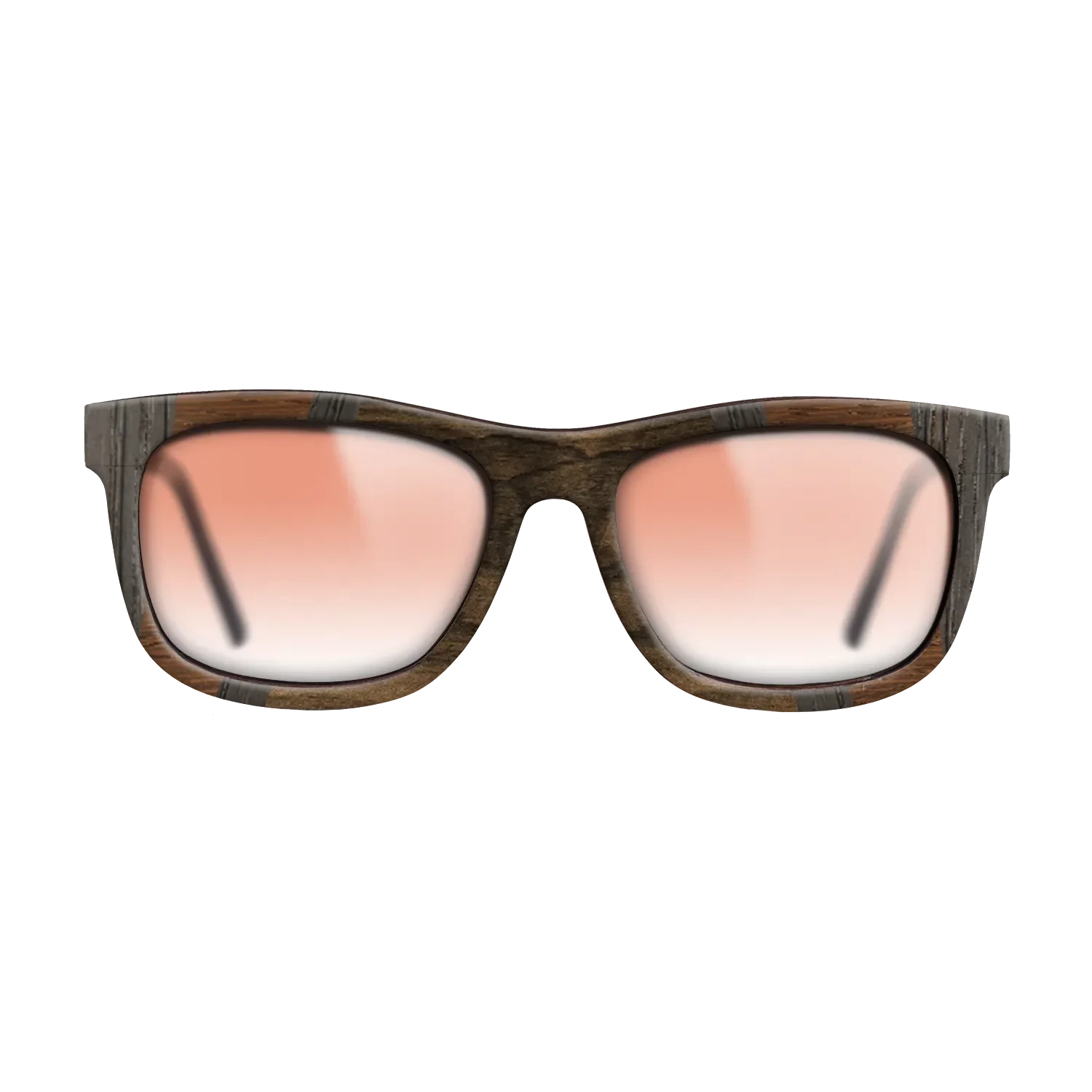 Ziricote Dark Quartered,Wenge,Walnut: Straight Grain,Fumed Oak: Recursive - The Hero - Square - 1586 - SIRIS wood optic