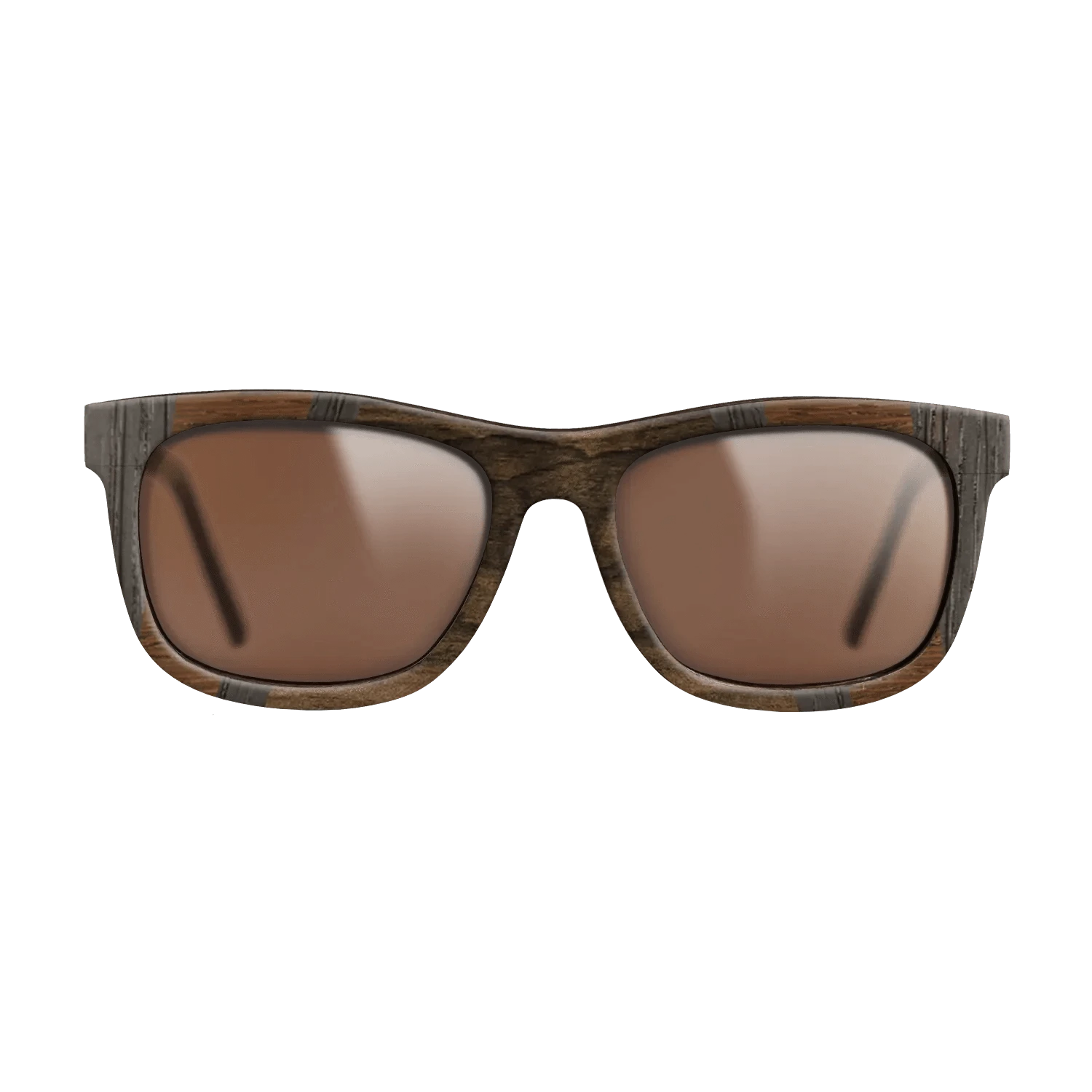 Ziricote Dark Quartered,Wenge,Walnut: Straight Grain,Fumed Oak: Recursive - The Hero - Square - 1586 - SIRIS wood optic